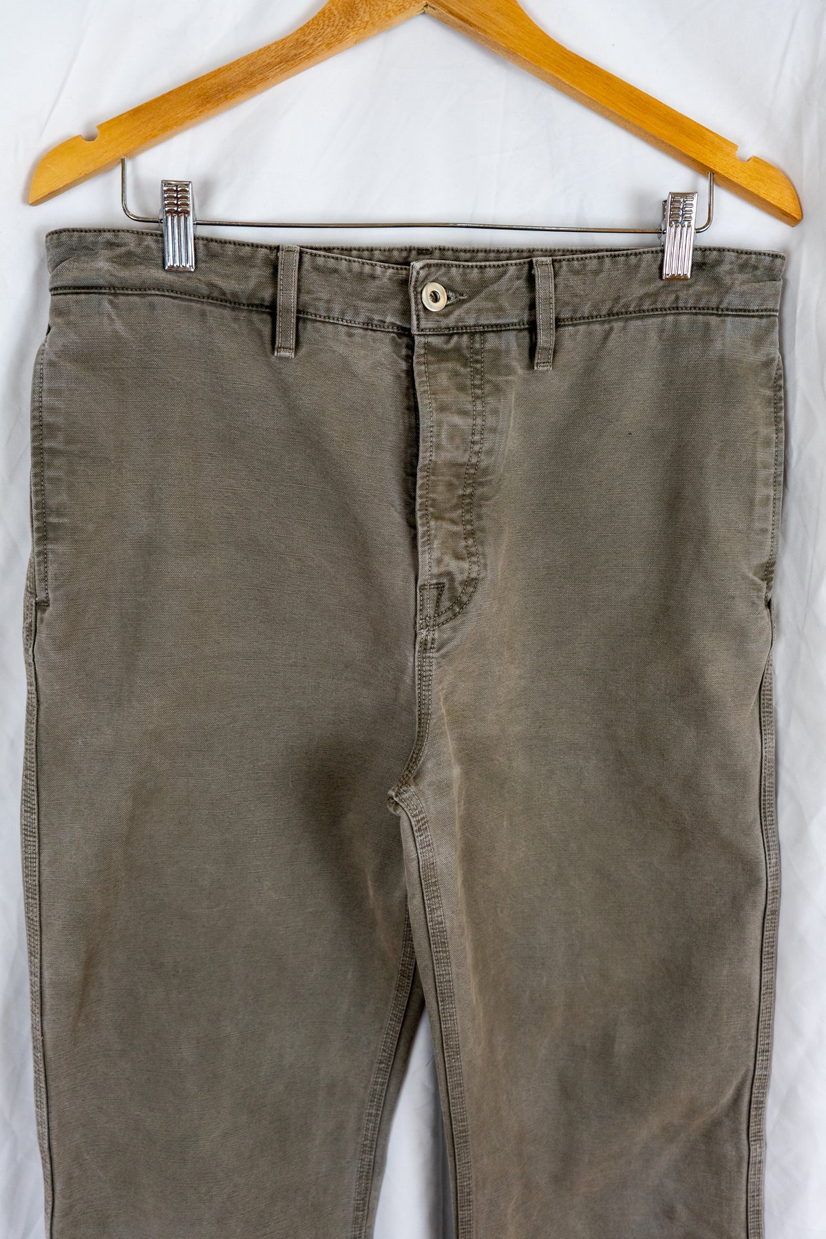 Oil-Washed Canvas Pant
