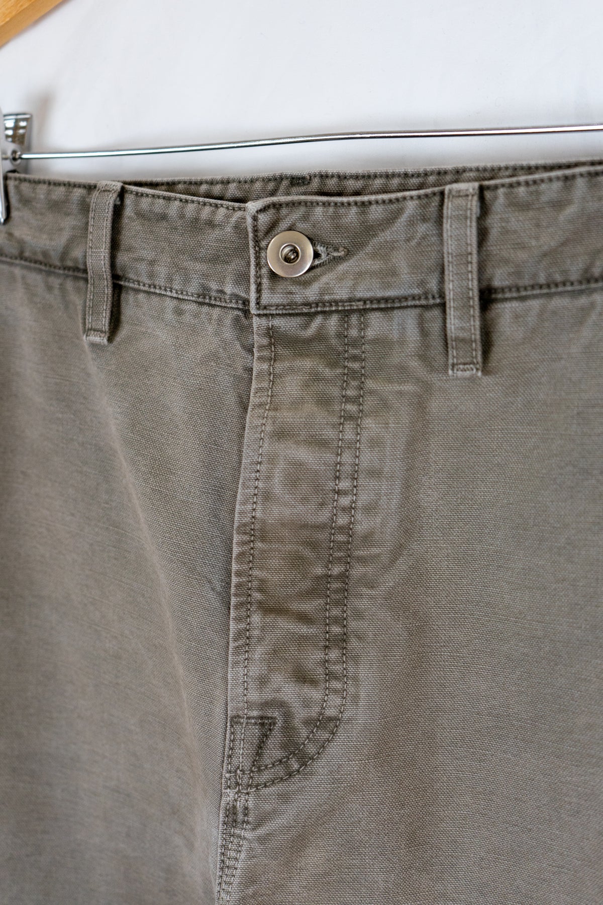 Oil-Washed Canvas Pant