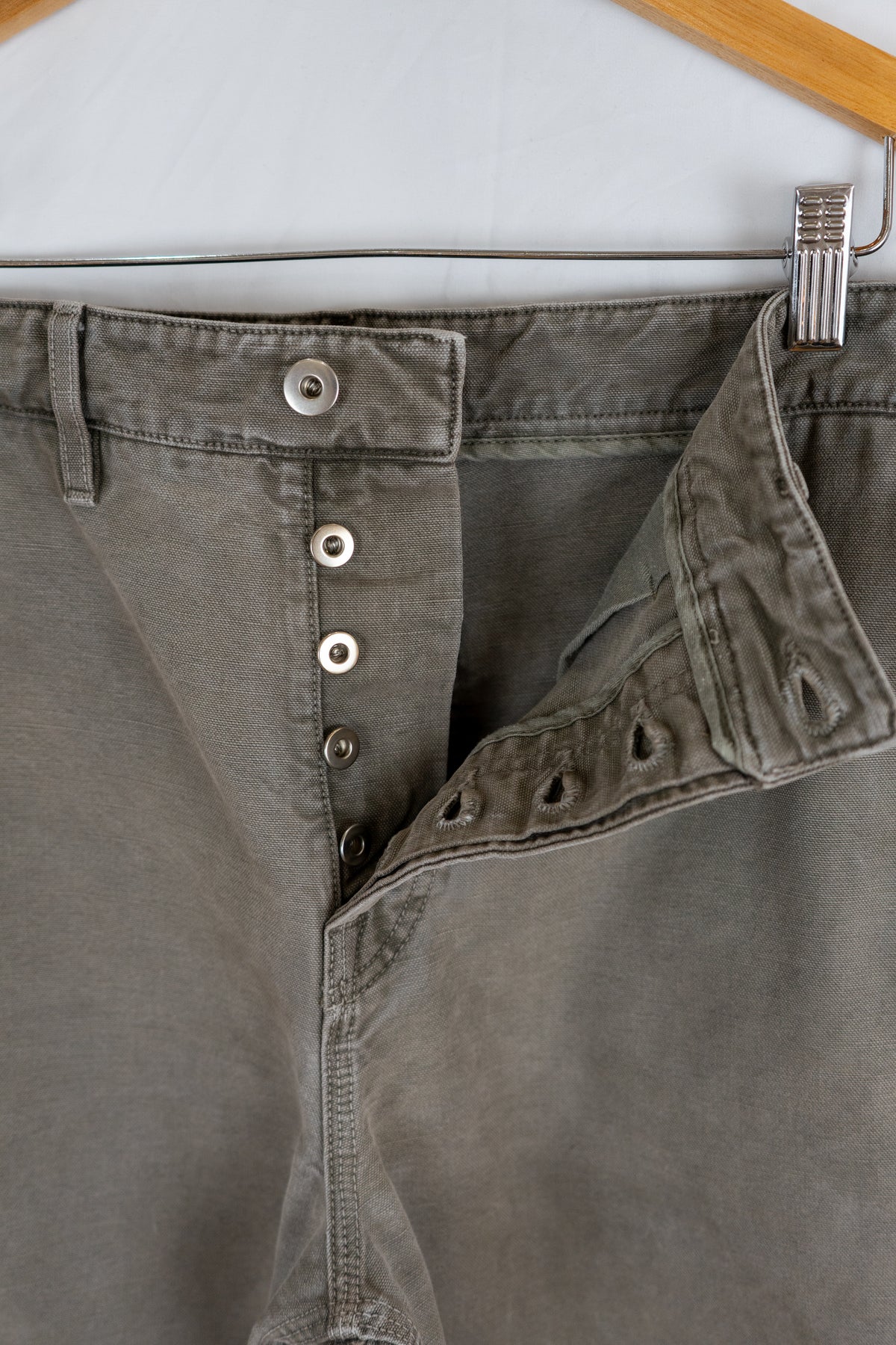 Oil-Washed Canvas Pant