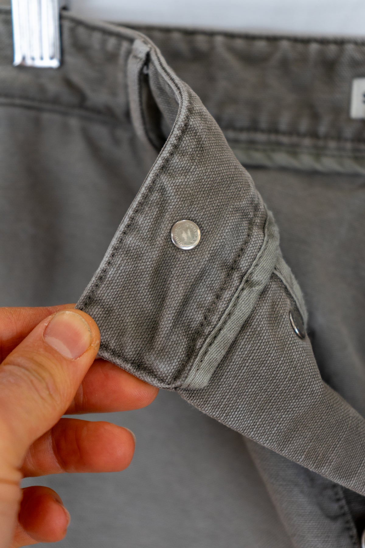 Oil-Washed Canvas Pant