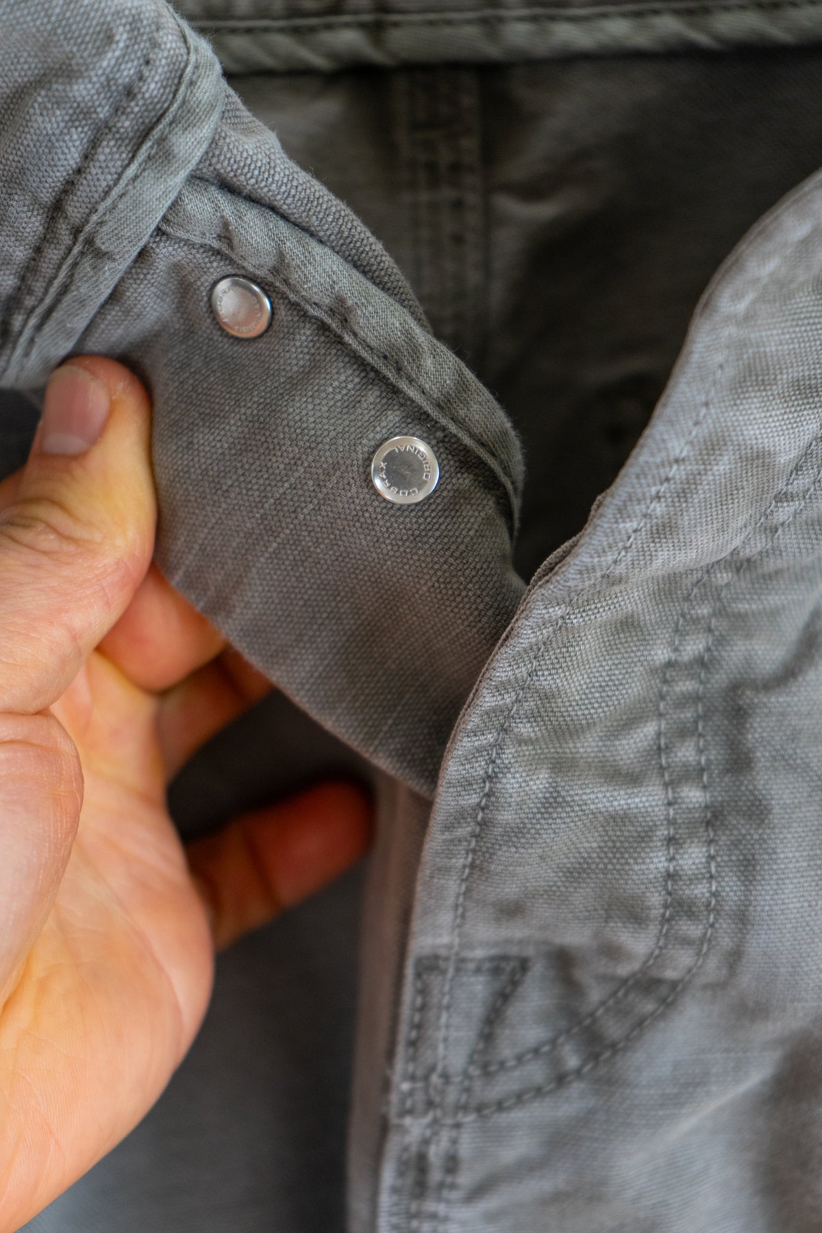 Oil-Washed Canvas Pant