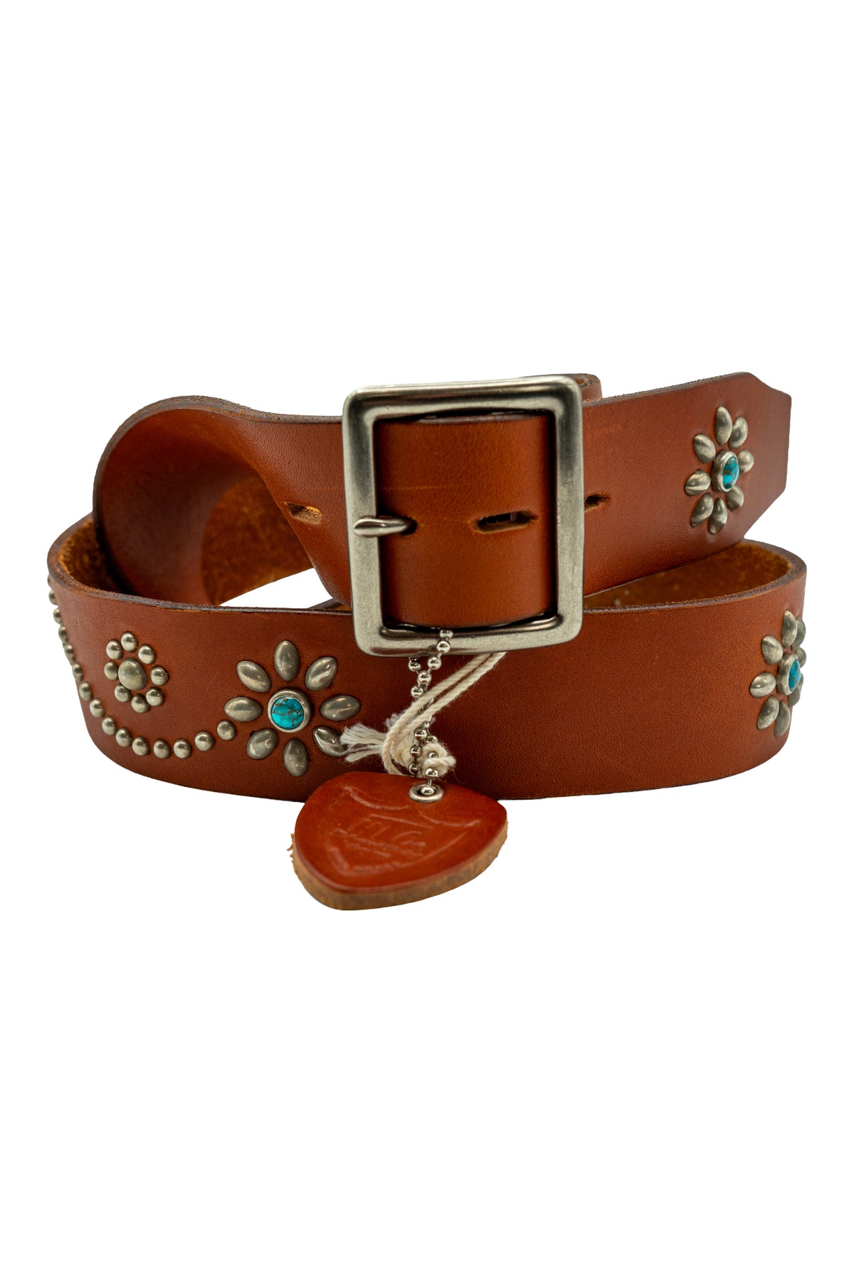 HTC Turquoise Flower Studs Belt