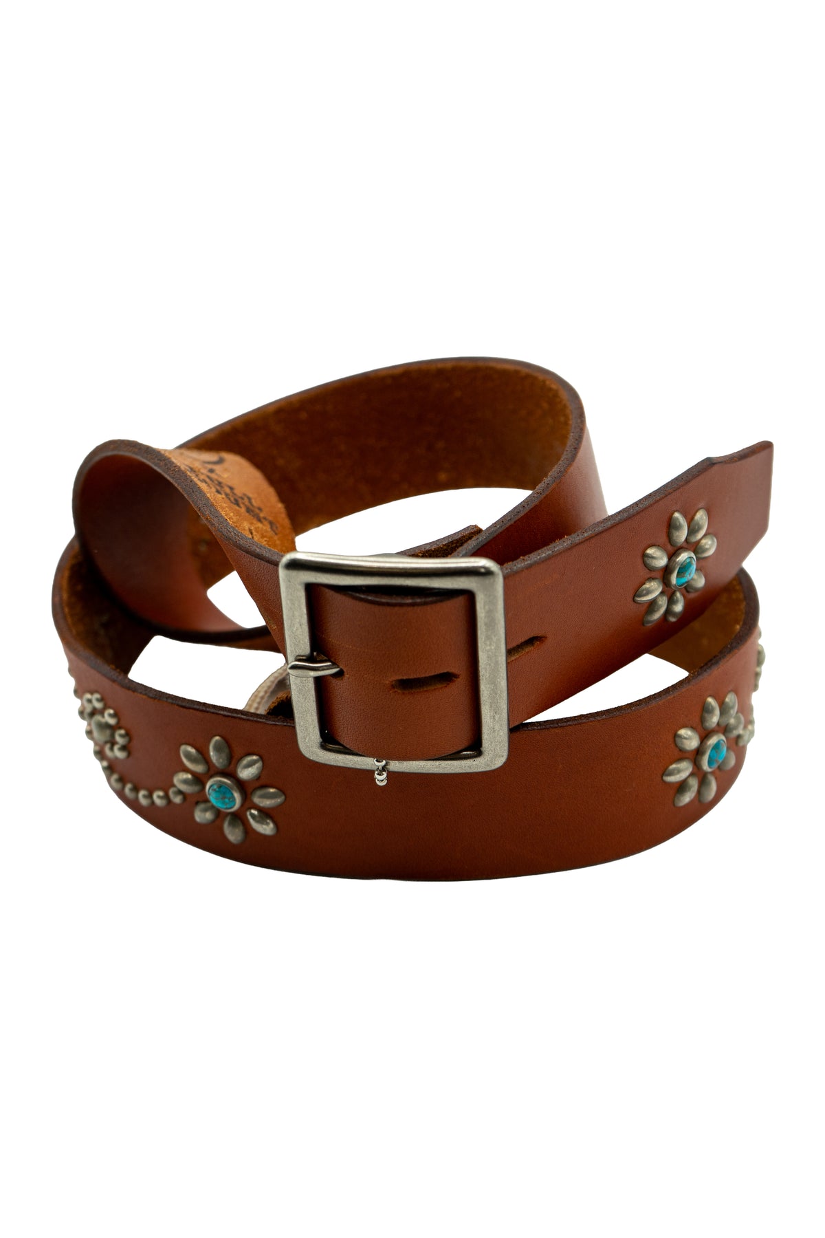 HTC Turquoise Flower Studs Belt