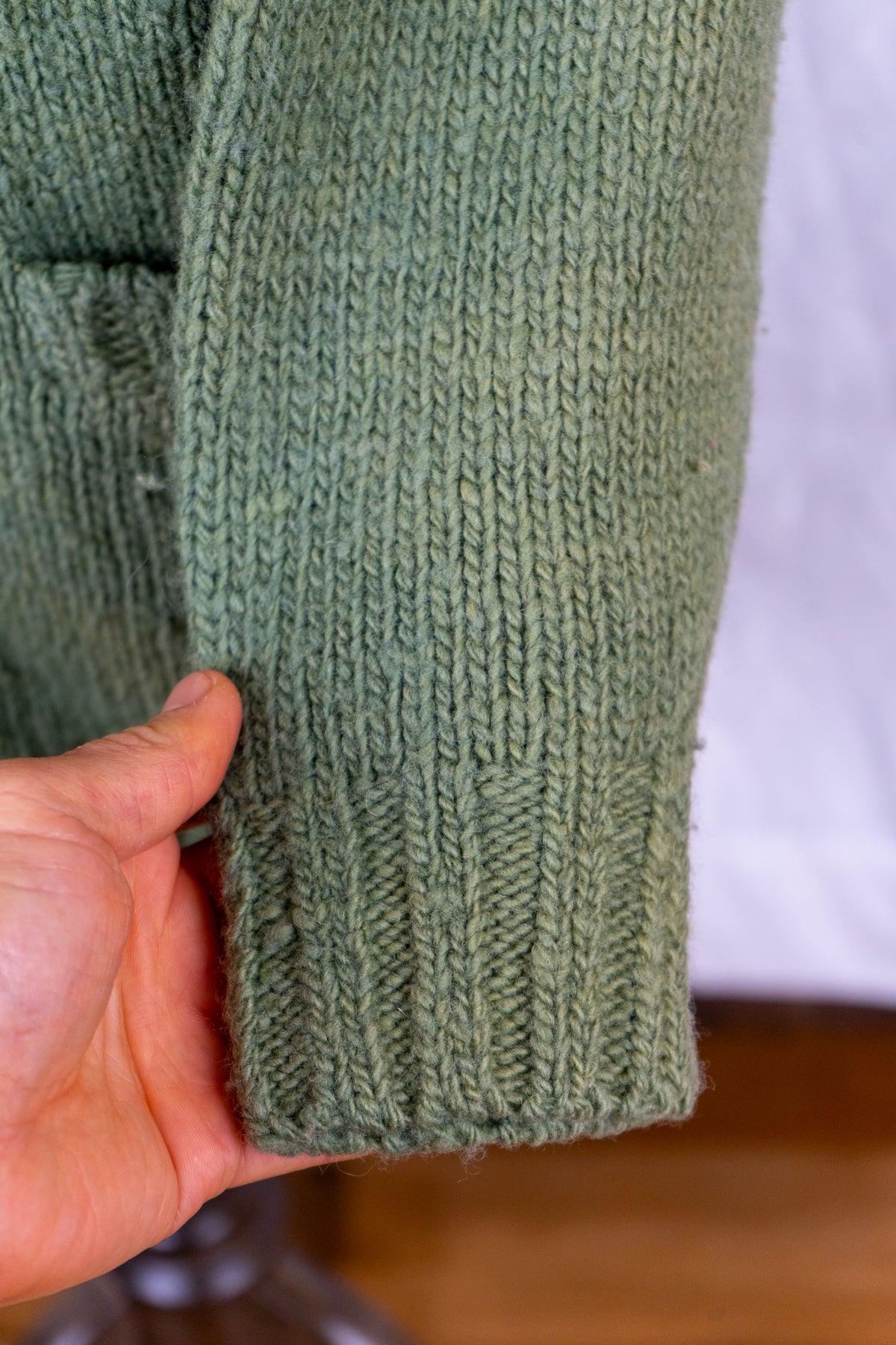 FW18 Selmer Long Cardigan (Uneven Dye)