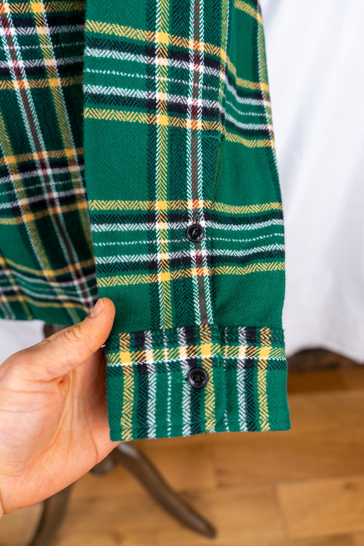 Lot. IHSH-301 Ultra Heavy Tartan Check Flannel Work Shirt