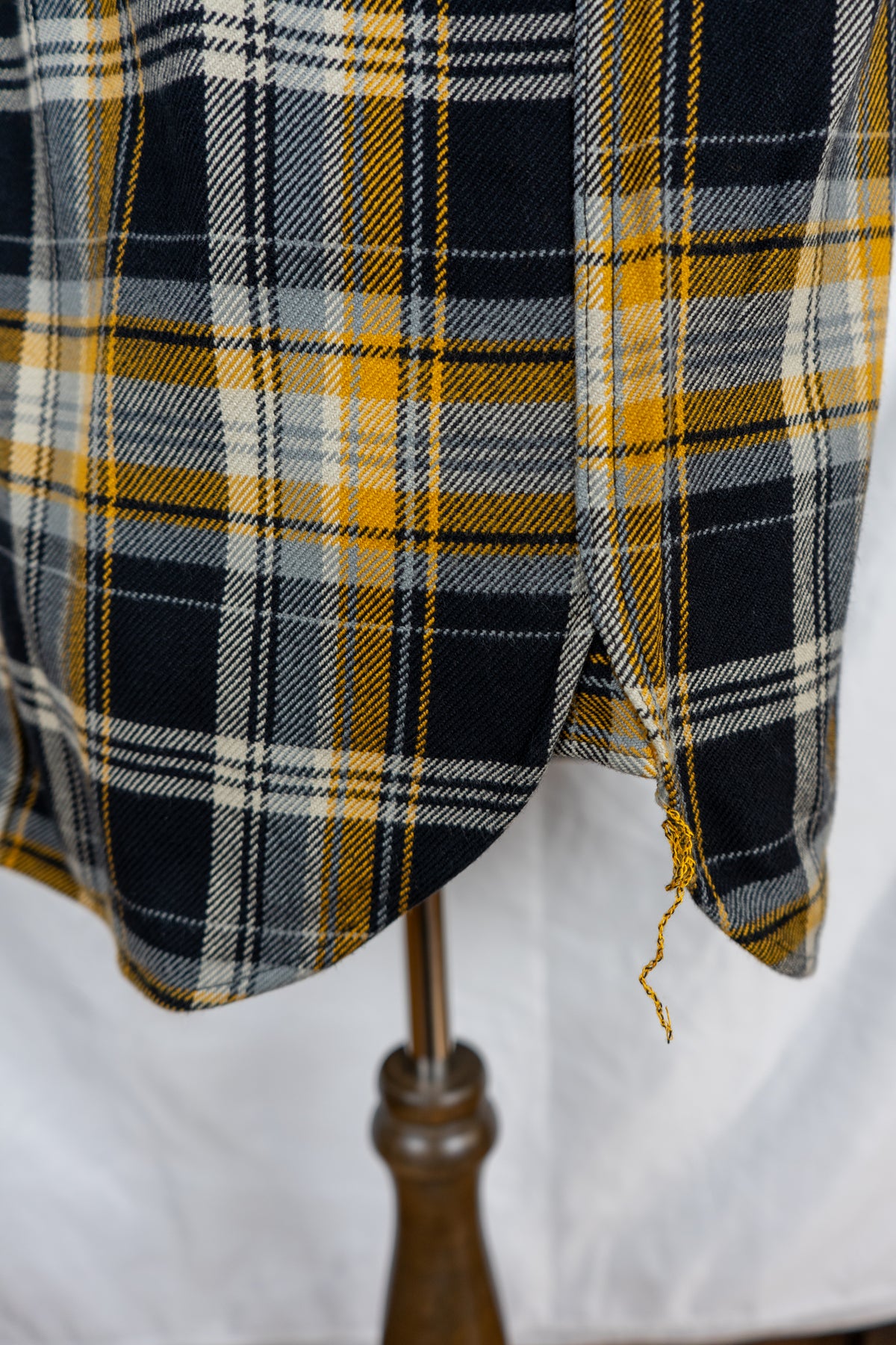 Lot. IHSH-313 Ultra Heavy Flannel Crazy Check Work Shirt