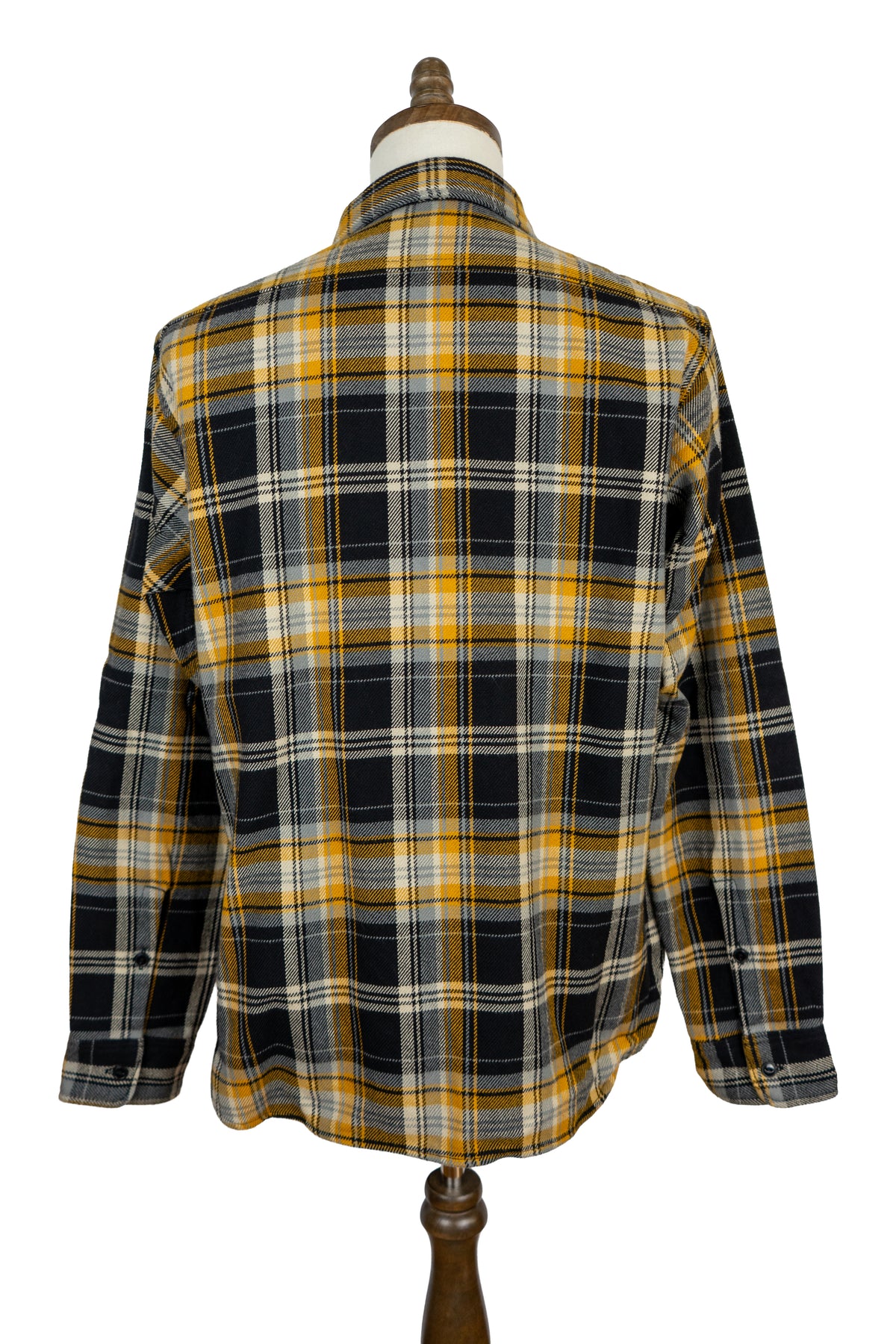Lot. IHSH-313 Ultra Heavy Flannel Crazy Check Work Shirt