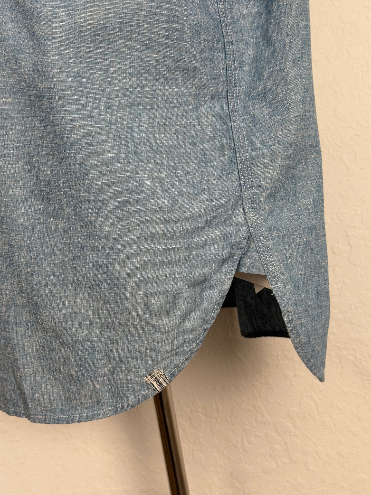SS26 Briggs Chambray L/S DMGD