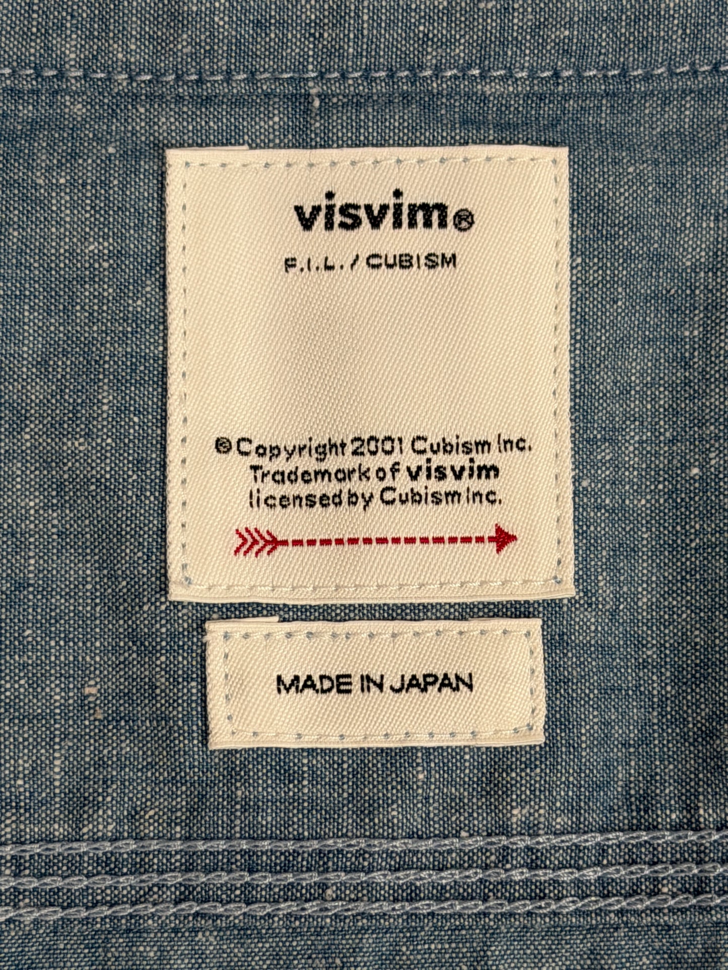SS26 Briggs Chambray L/S DMGD