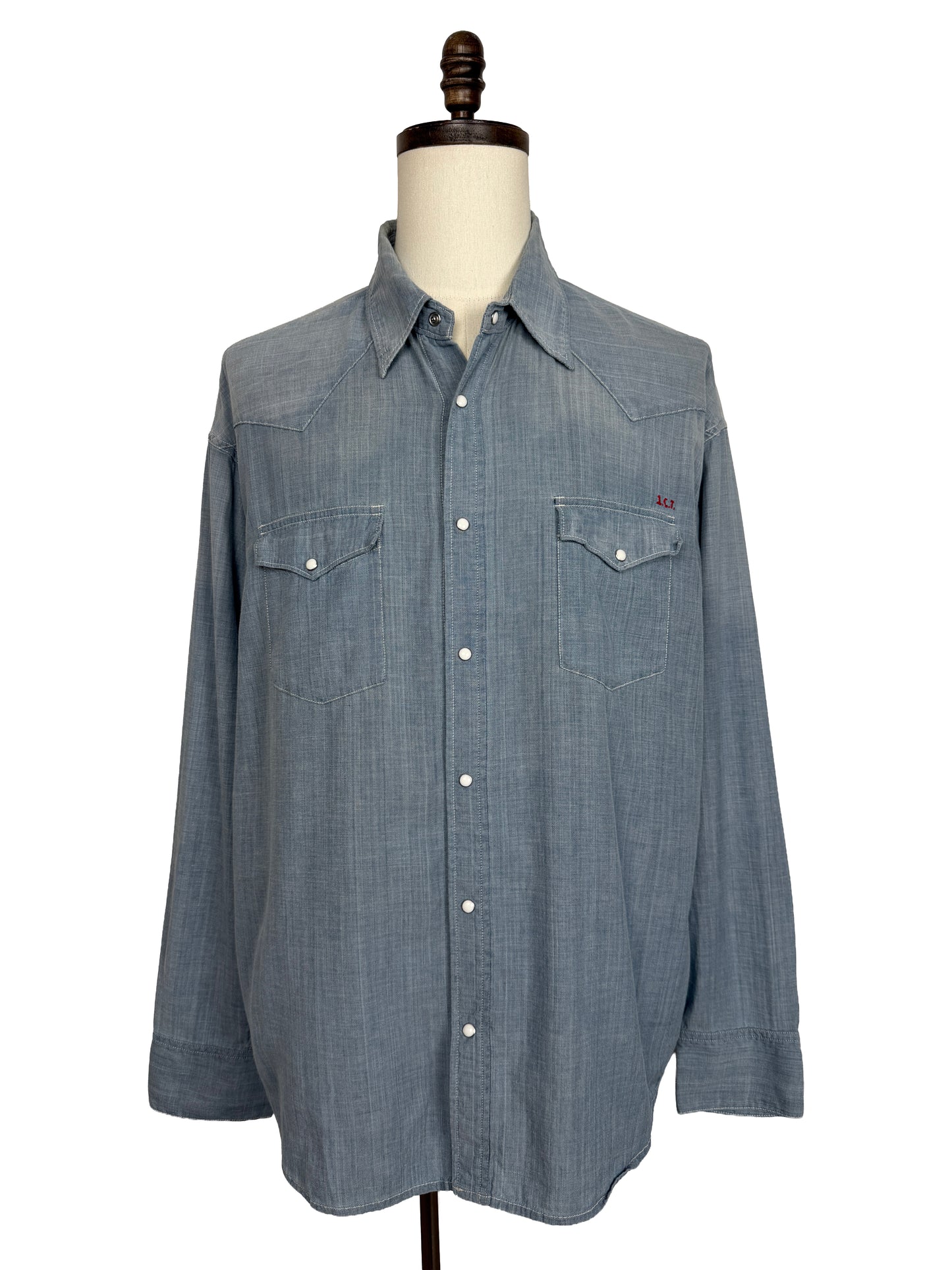 SS21 ICT SS Lumber Shirt L/S Chambray