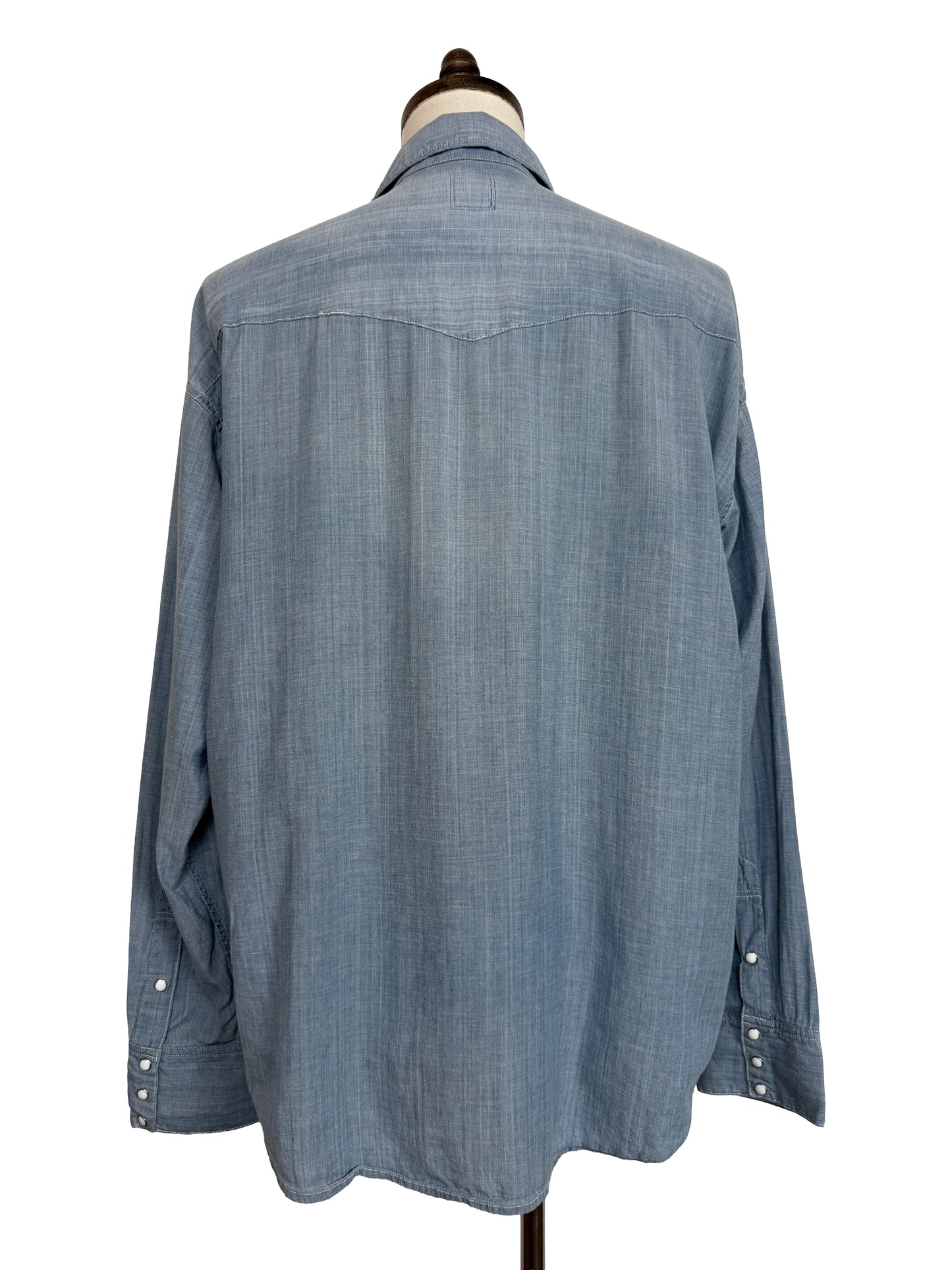 SS21 ICT SS Lumber Shirt L/S Chambray