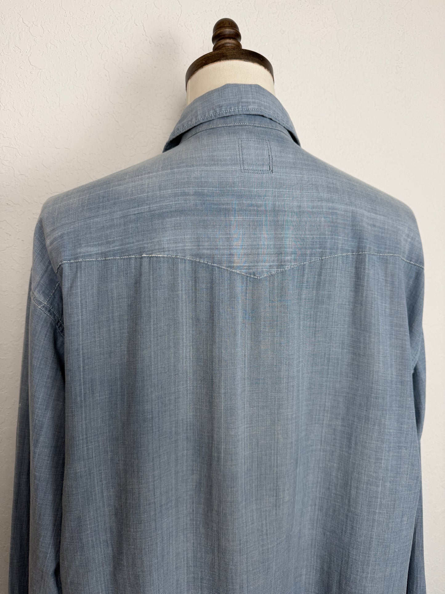 SS21 ICT SS Lumber Shirt L/S Chambray