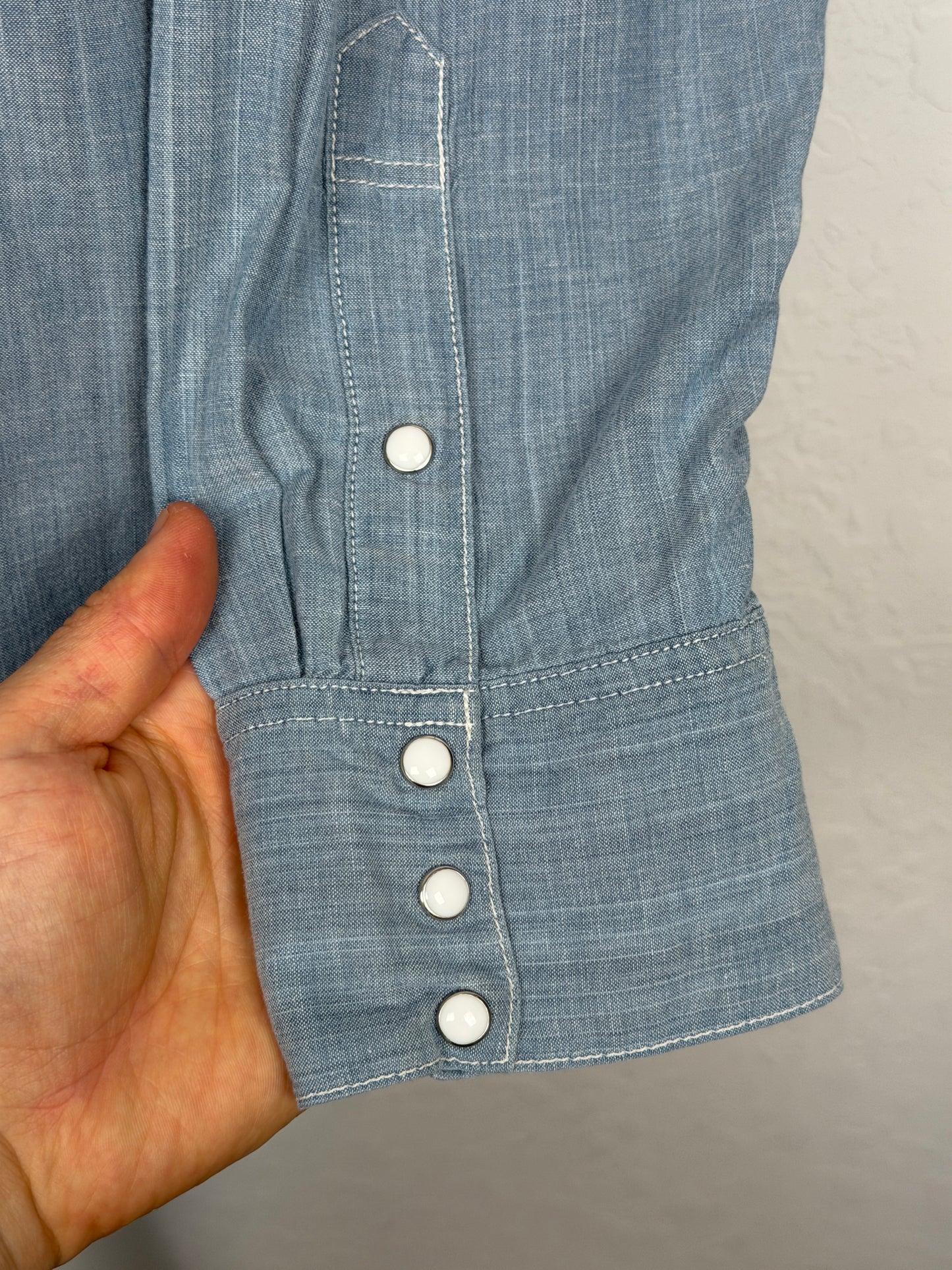 SS21 ICT SS Lumber Shirt L/S Chambray