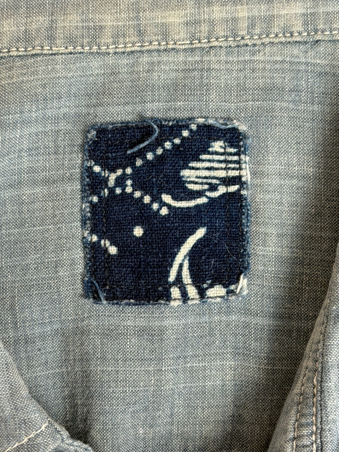 SS21 ICT SS Lumber Shirt L/S Chambray