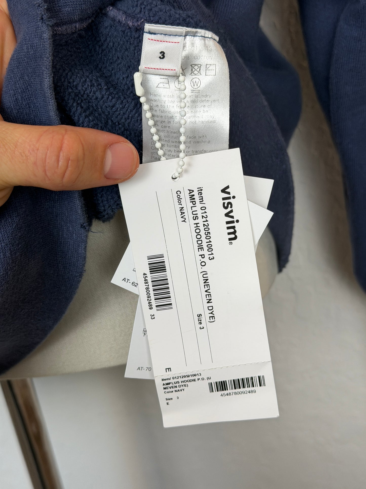 FW21 Amplus Hoodie P.O. (Uneven Dye)