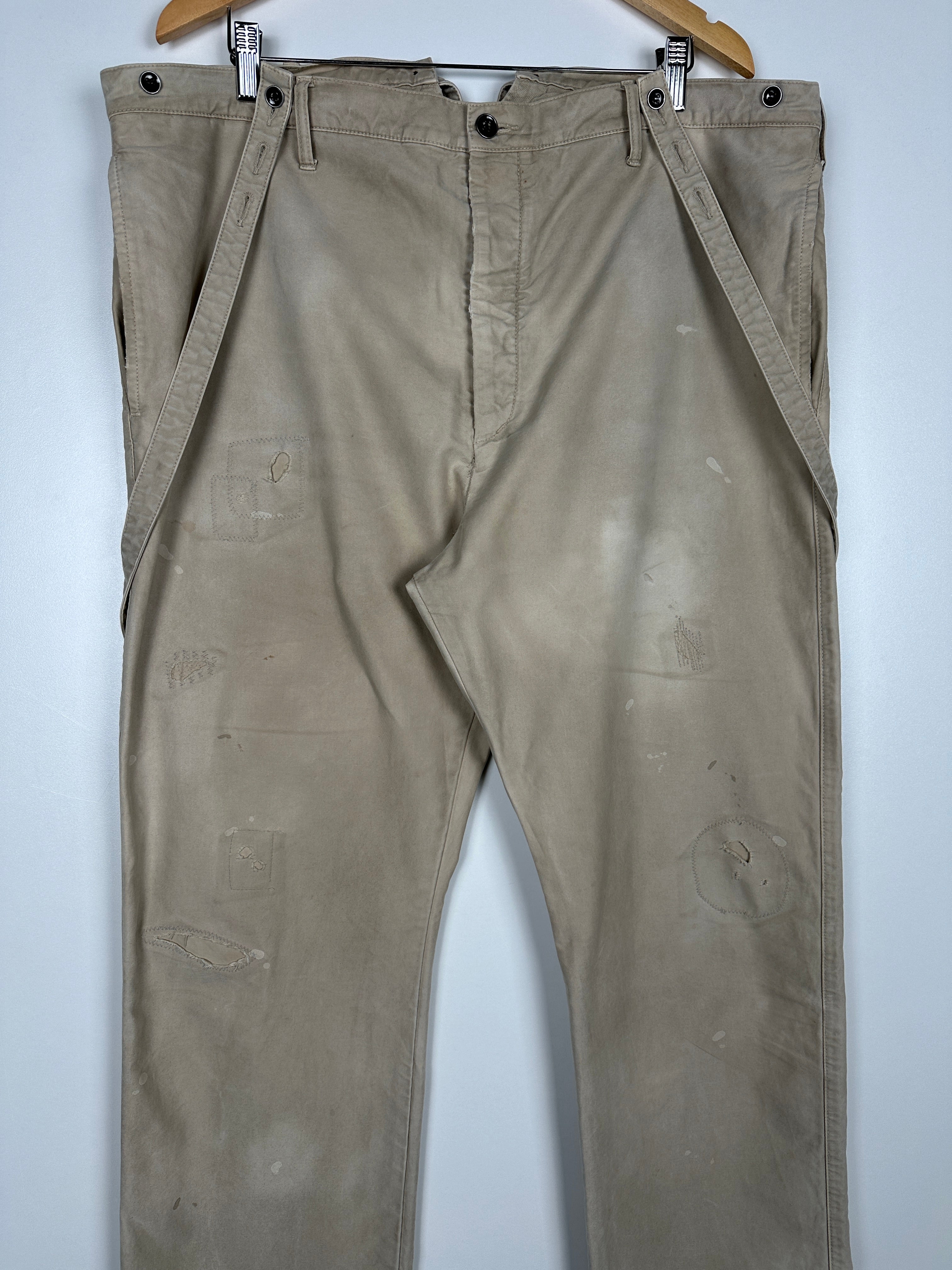 SS21 Travailler Braces Pants DMGD – Overdye