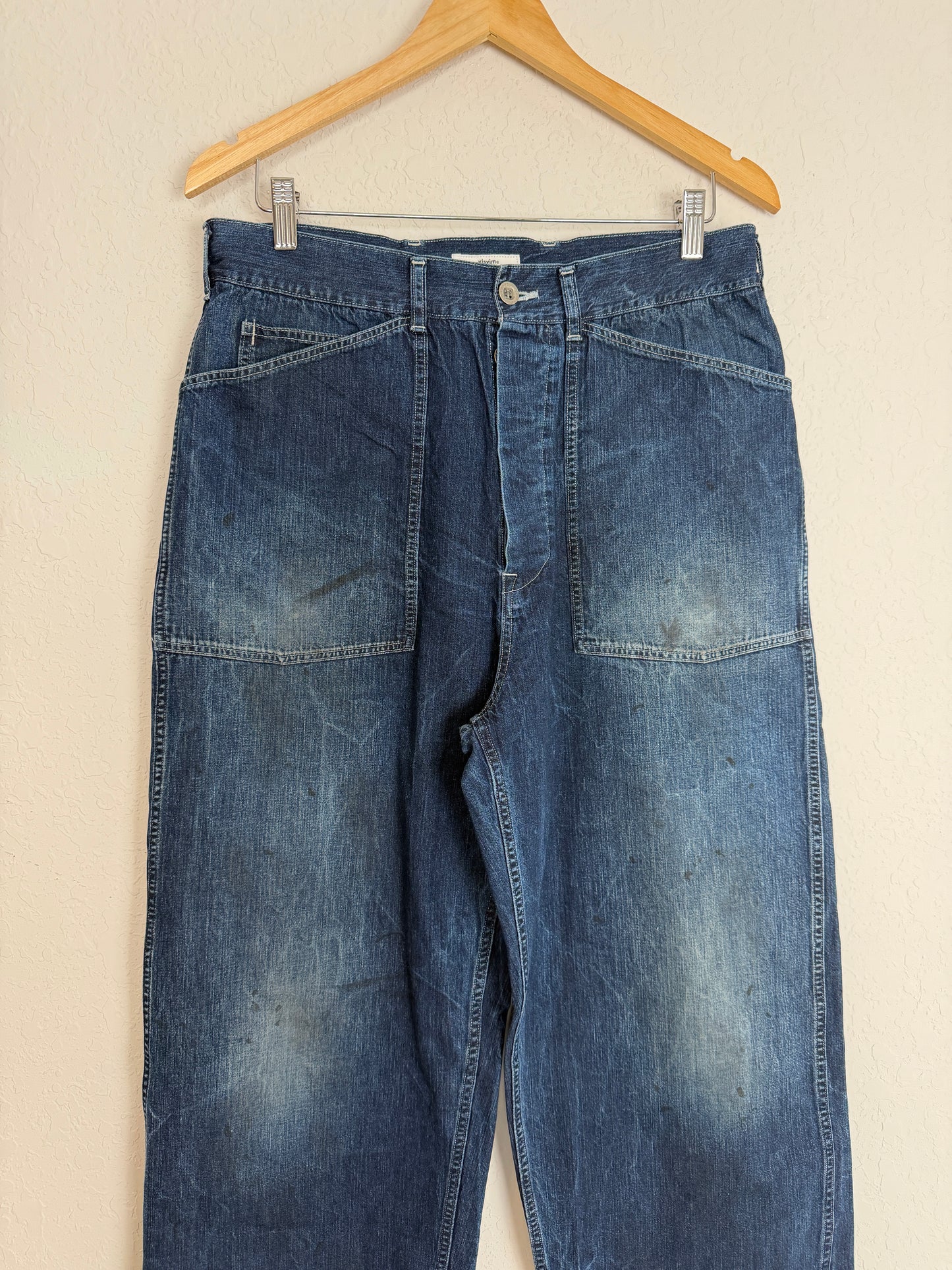 SS26 SS Scout Pants Dry Denim