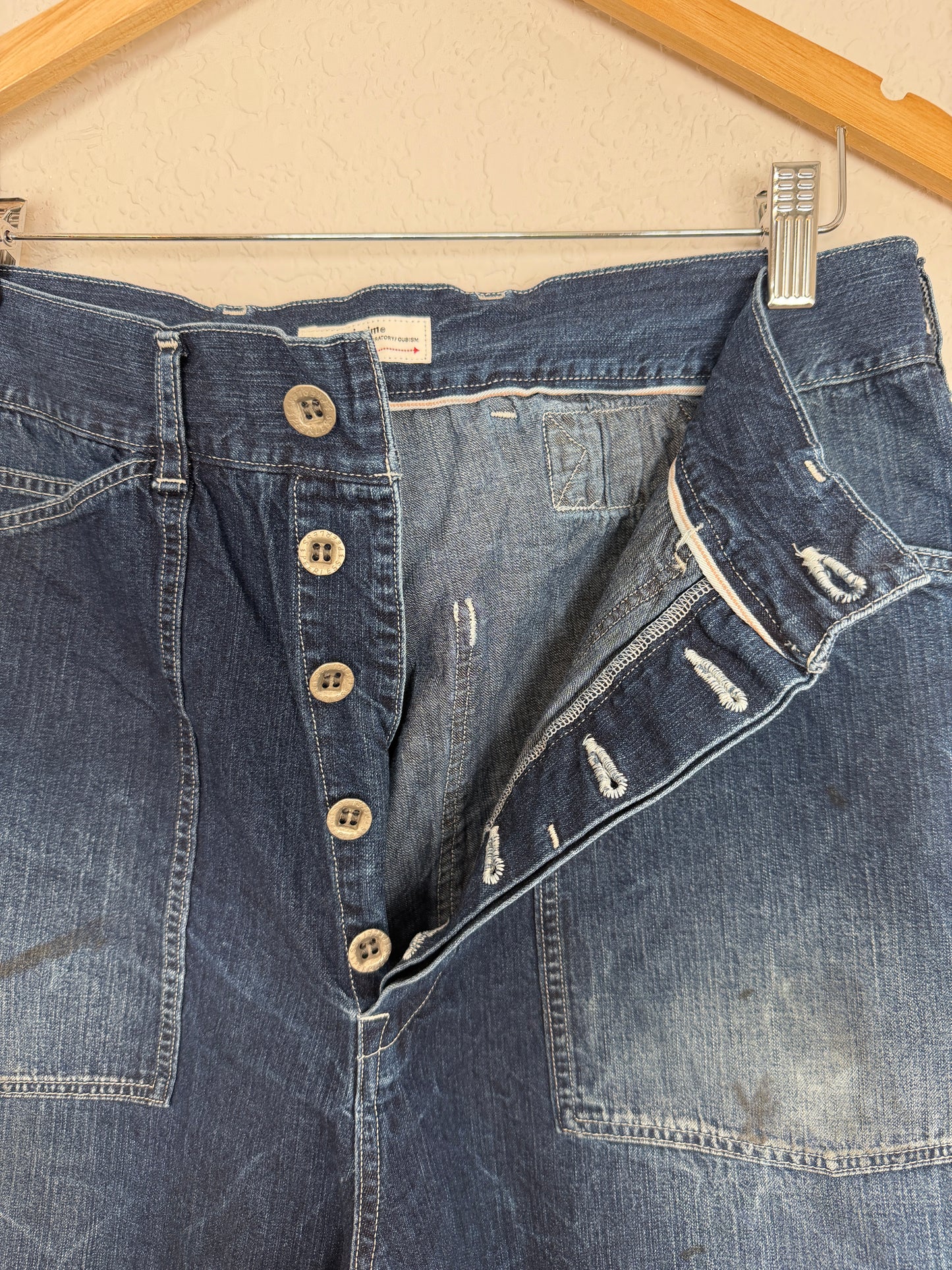 SS26 SS Scout Pants Dry Denim