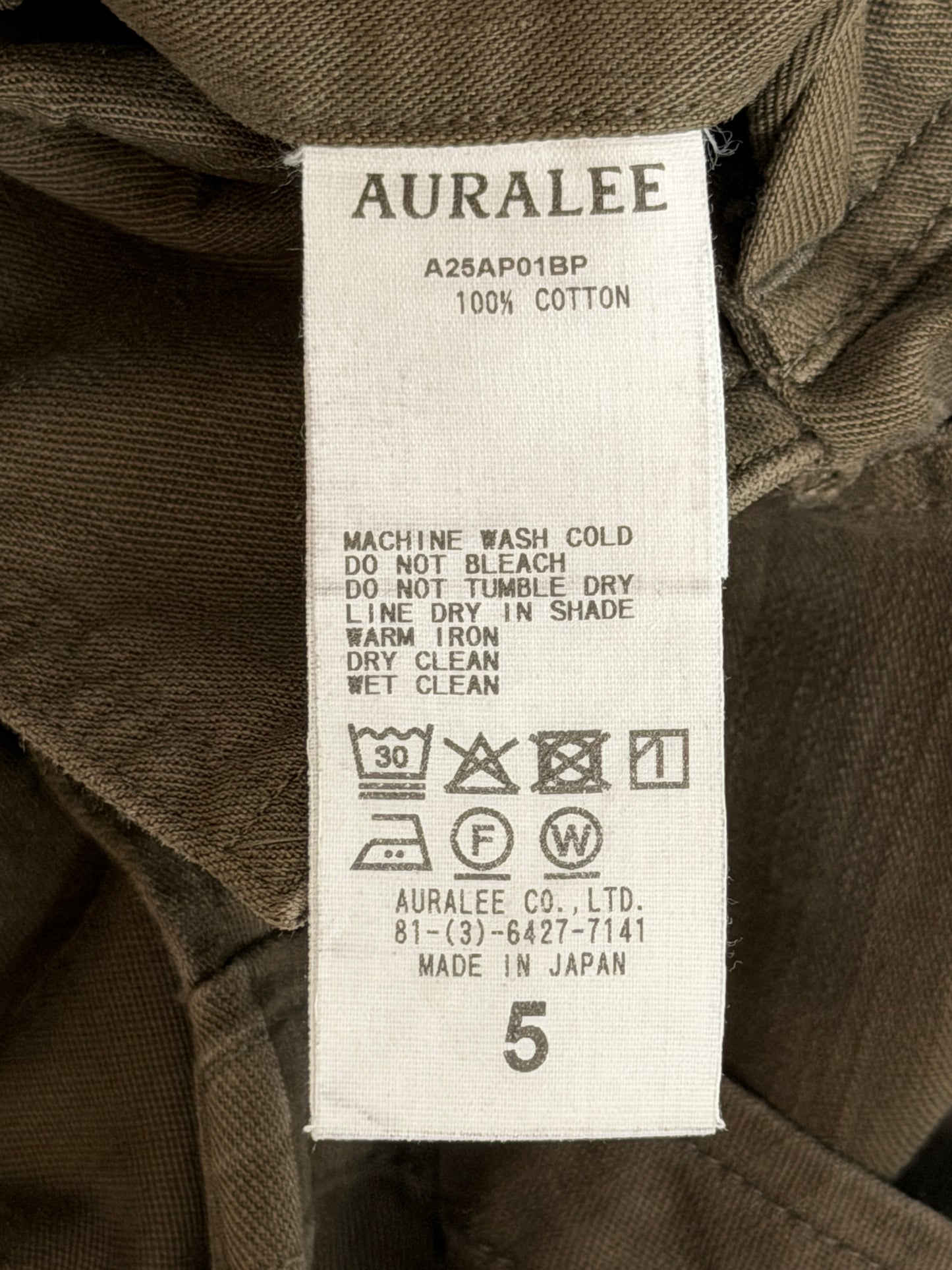 FW25 Washed Baggy Satin Bleached Baker Pants