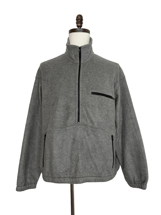 FW25 Pure Silk Comfort Fleece Half Zip P/O