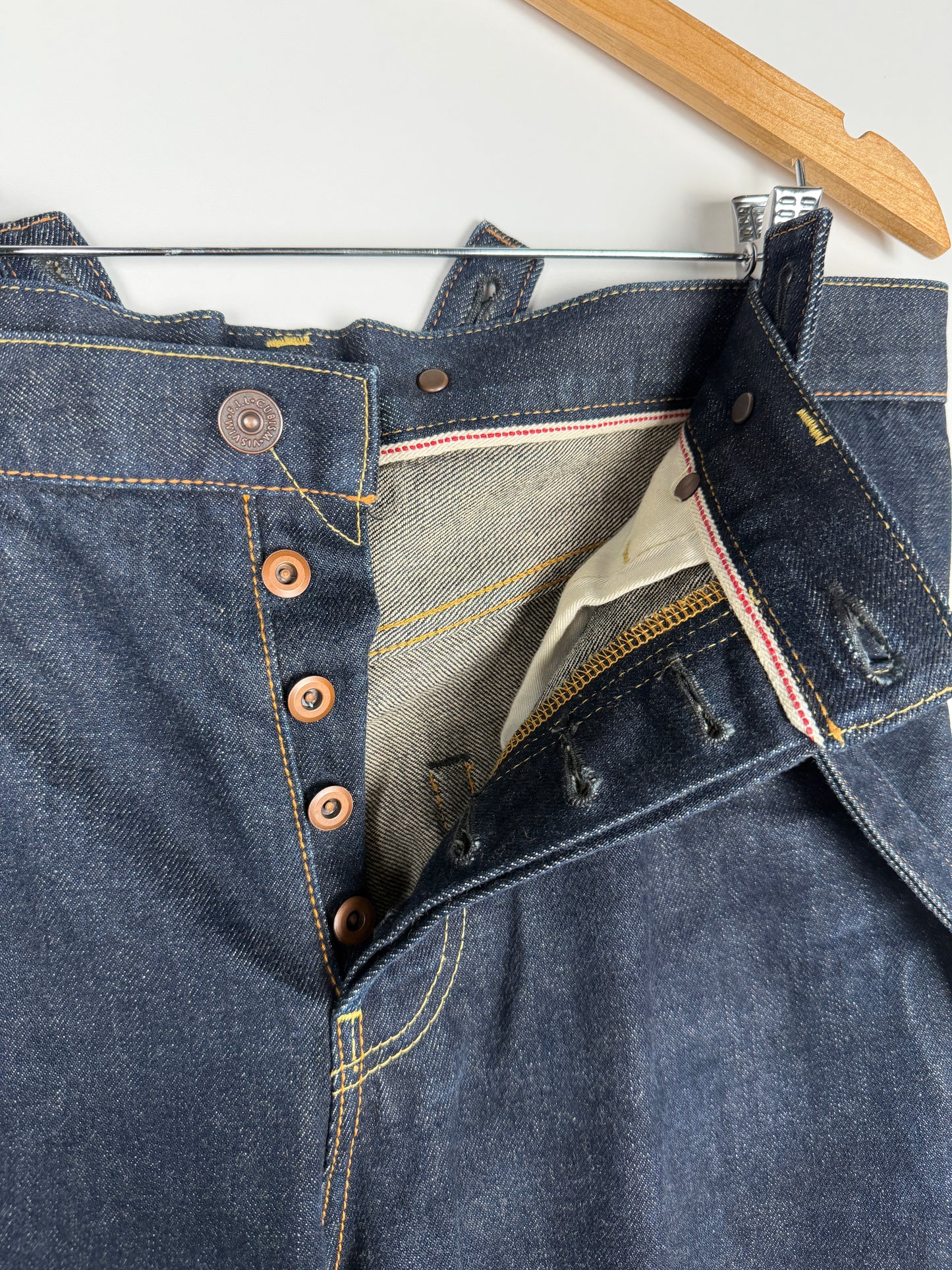 FW19 SS Travailler Braces Pants Unwashed