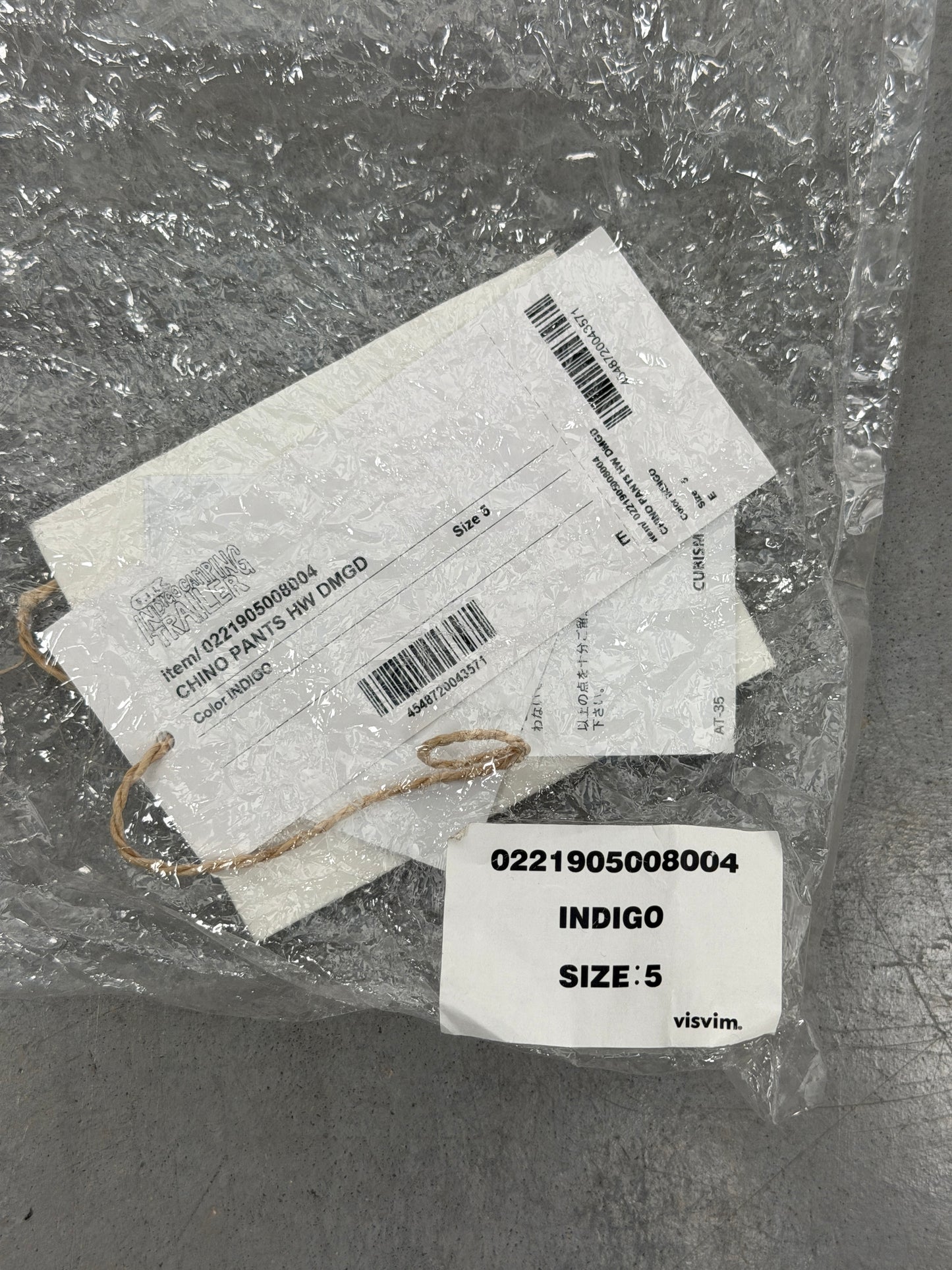 SS21 ICT Chino Pants HW DMGD