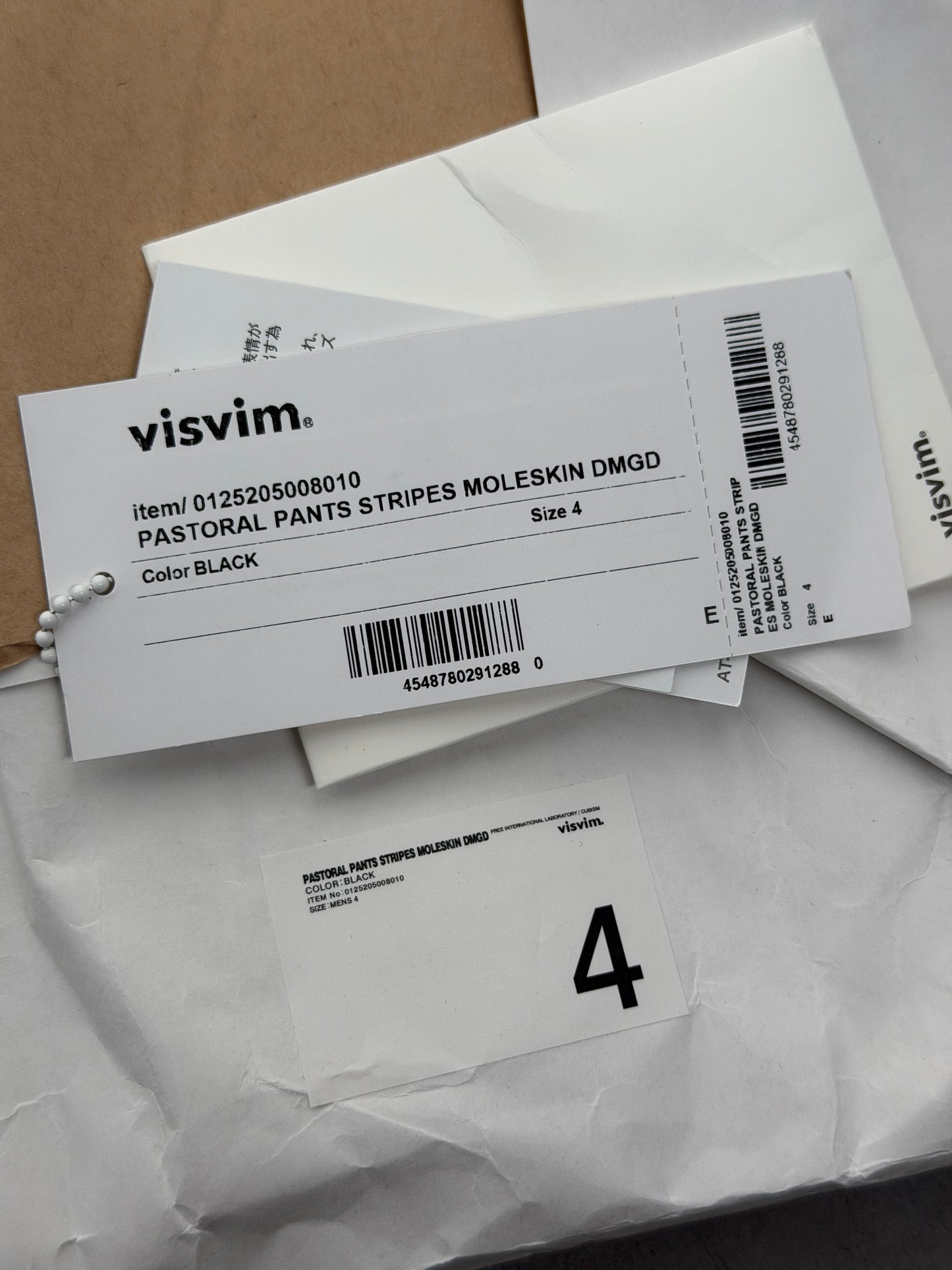 FW25 Pastoral Pants Stripes Moleskin DMGD