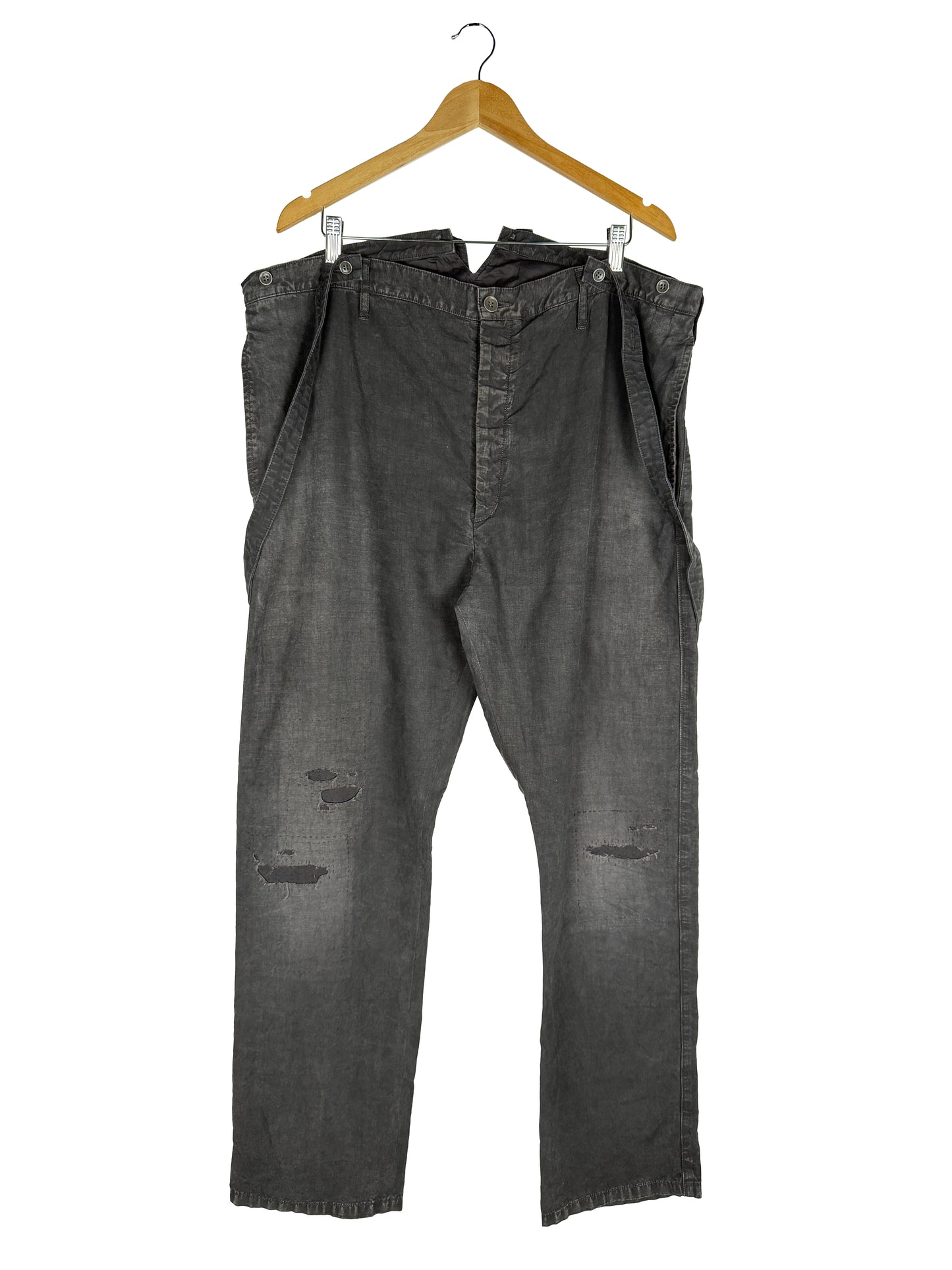 SS21 Travailler Braces Pants (Linen)
