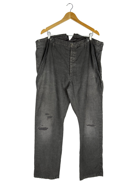 SS21 Travailler Braces Pants (Linen)
