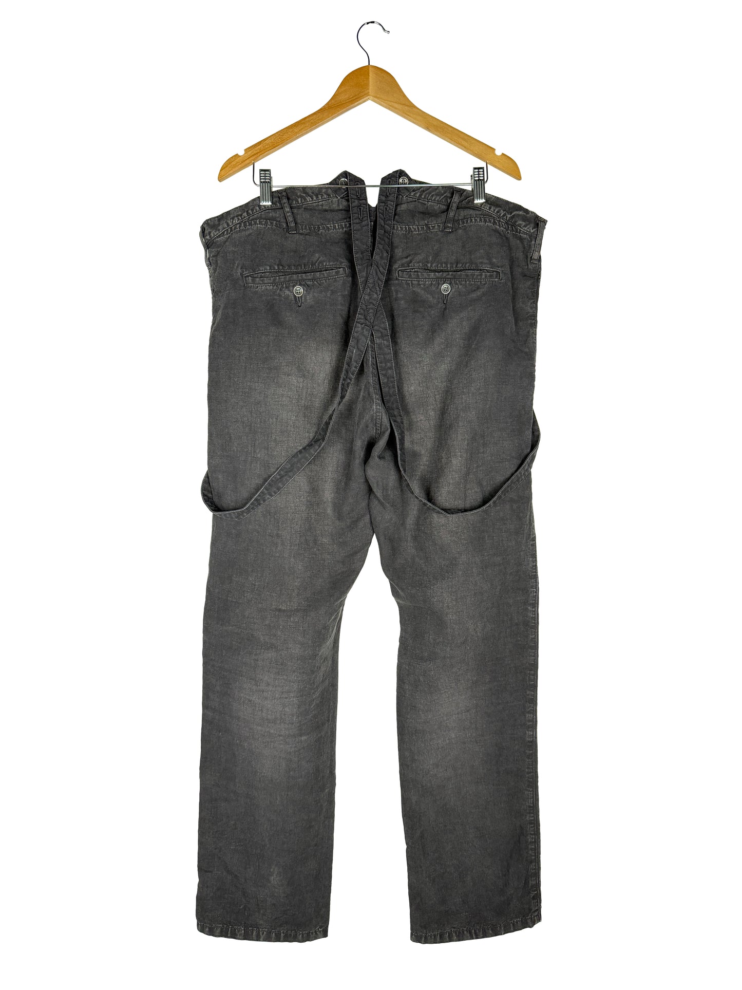 SS21 Travailler Braces Pants (Linen)