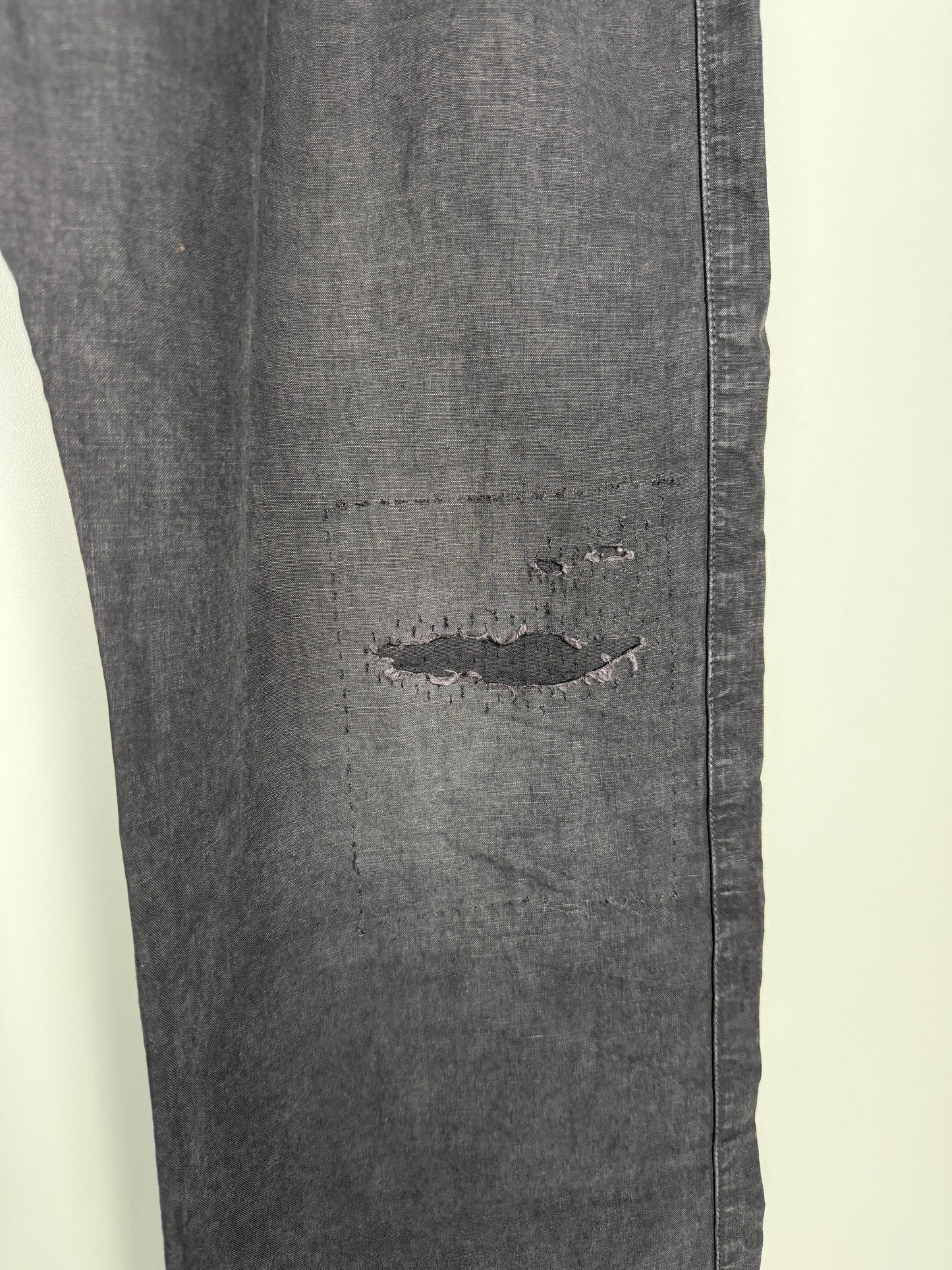 SS21 Travailler Braces Pants (Linen)