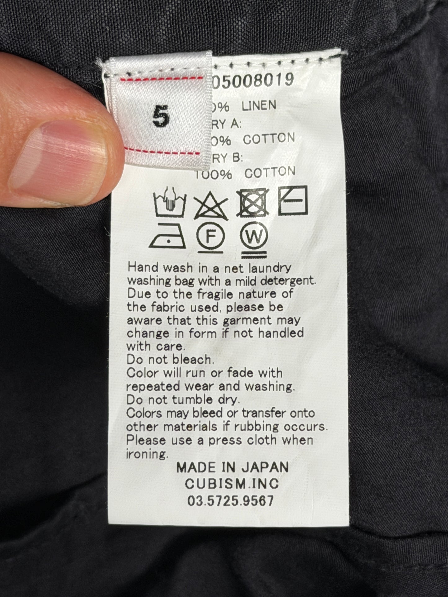 SS21 Travailler Braces Pants (Linen)