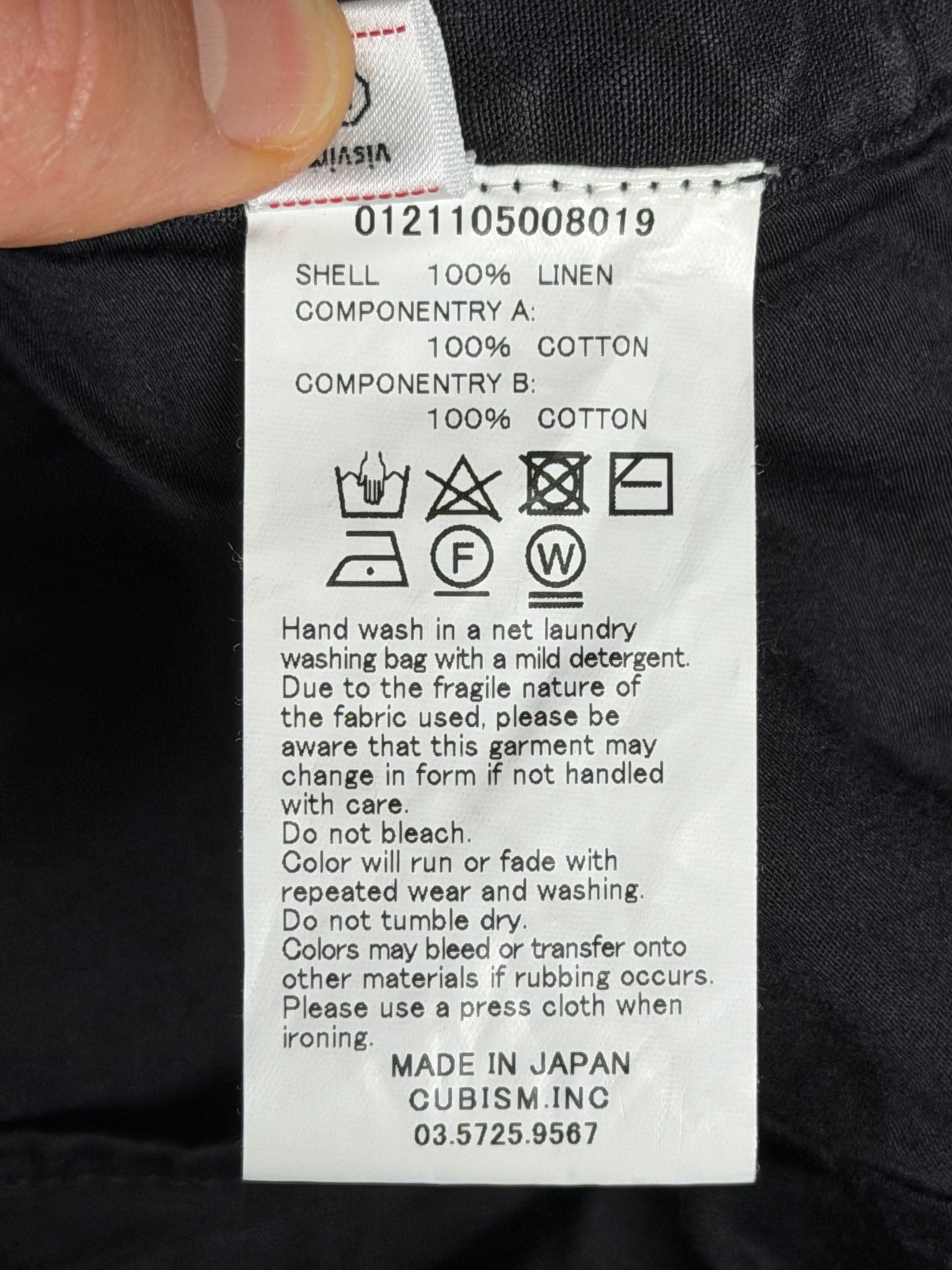 SS21 Travailler Braces Pants (Linen)