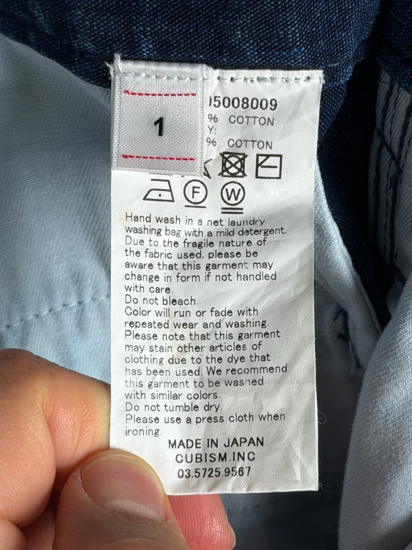 FW19 ICT Camus Braces Pants WD