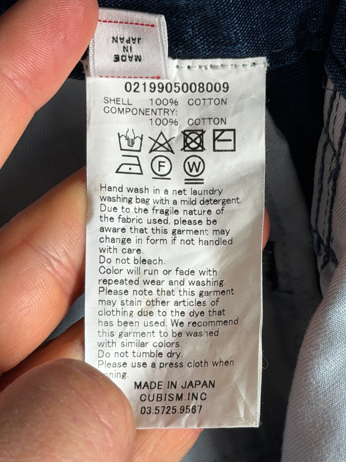 FW19 ICT Camus Braces Pants WD