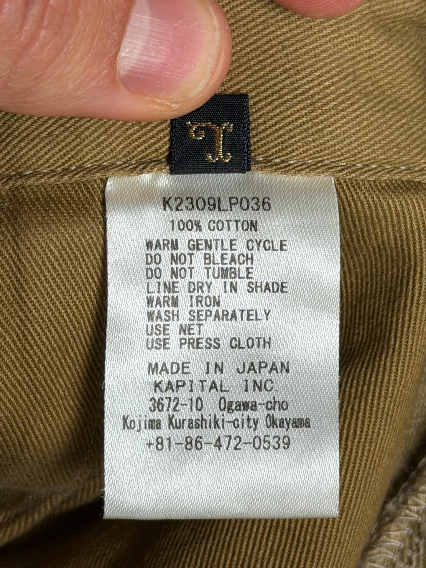 Heavy Drill Jumbo Cargo Pants