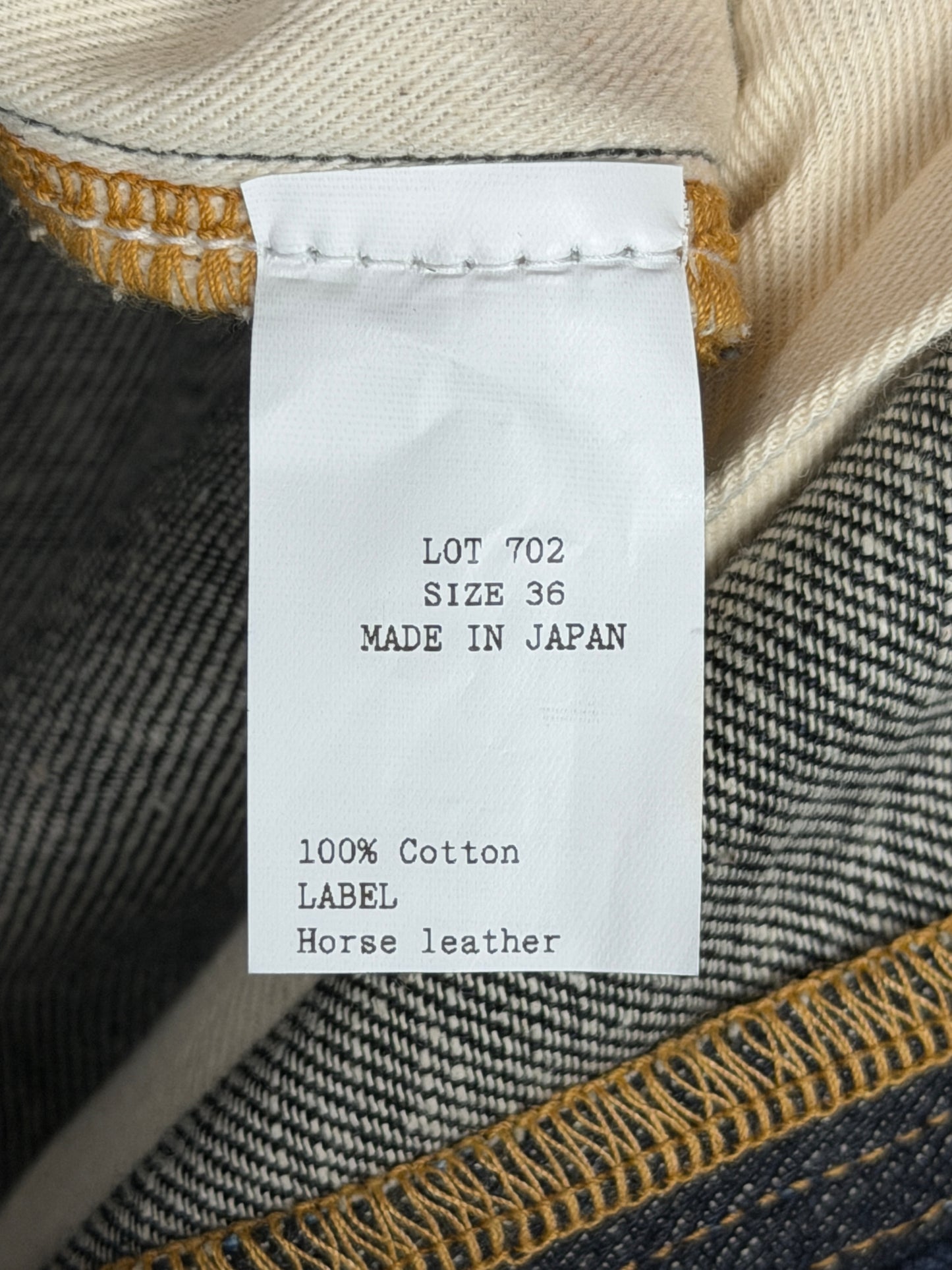 Lot 702 Denim Trousers