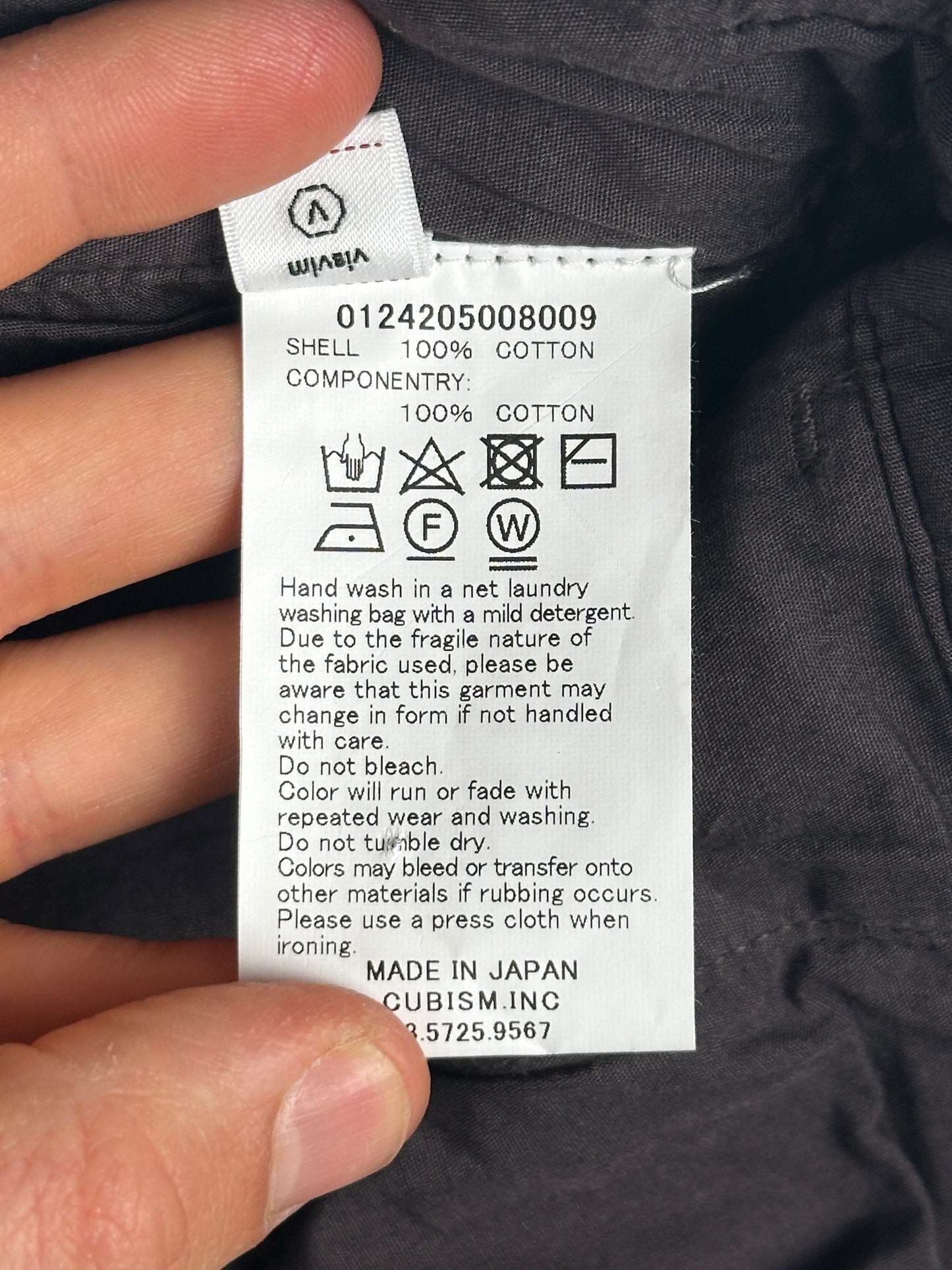 FW24 Wide Chino Pants Crash
