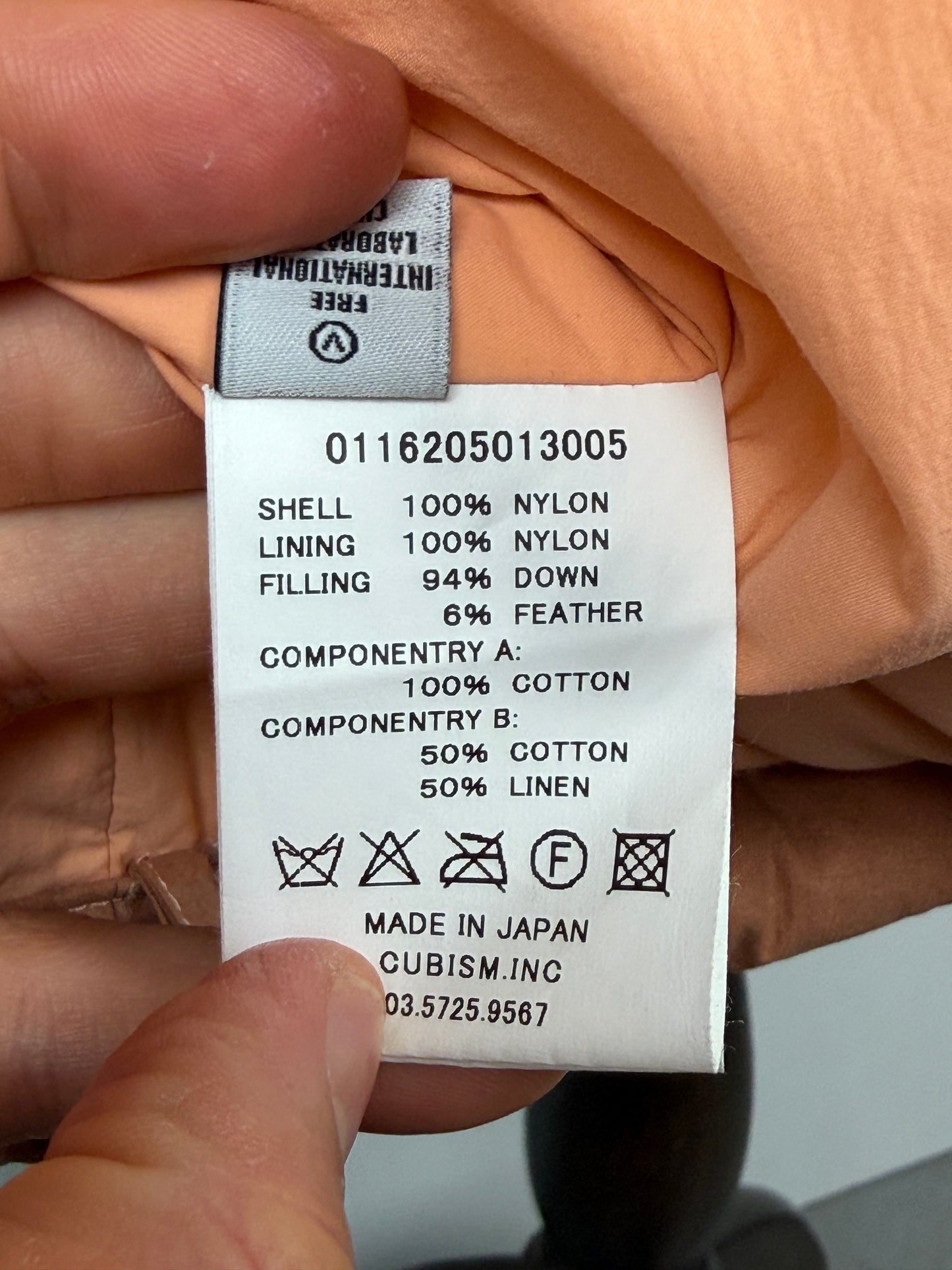 FW16 Coldfoot Down Coat (N.D. Nylon)