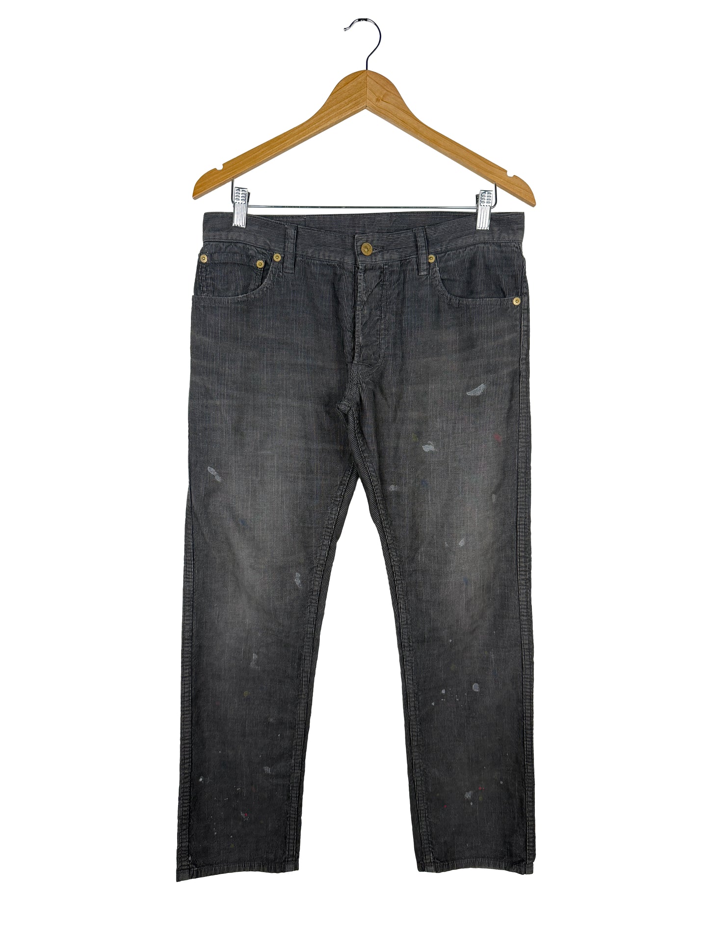 FW17 Fluxus 10 Slub (Indigo Dmgd Cords)