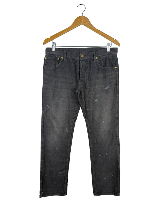 FW17 Fluxus 10 Slub (Indigo Dmgd Cords)