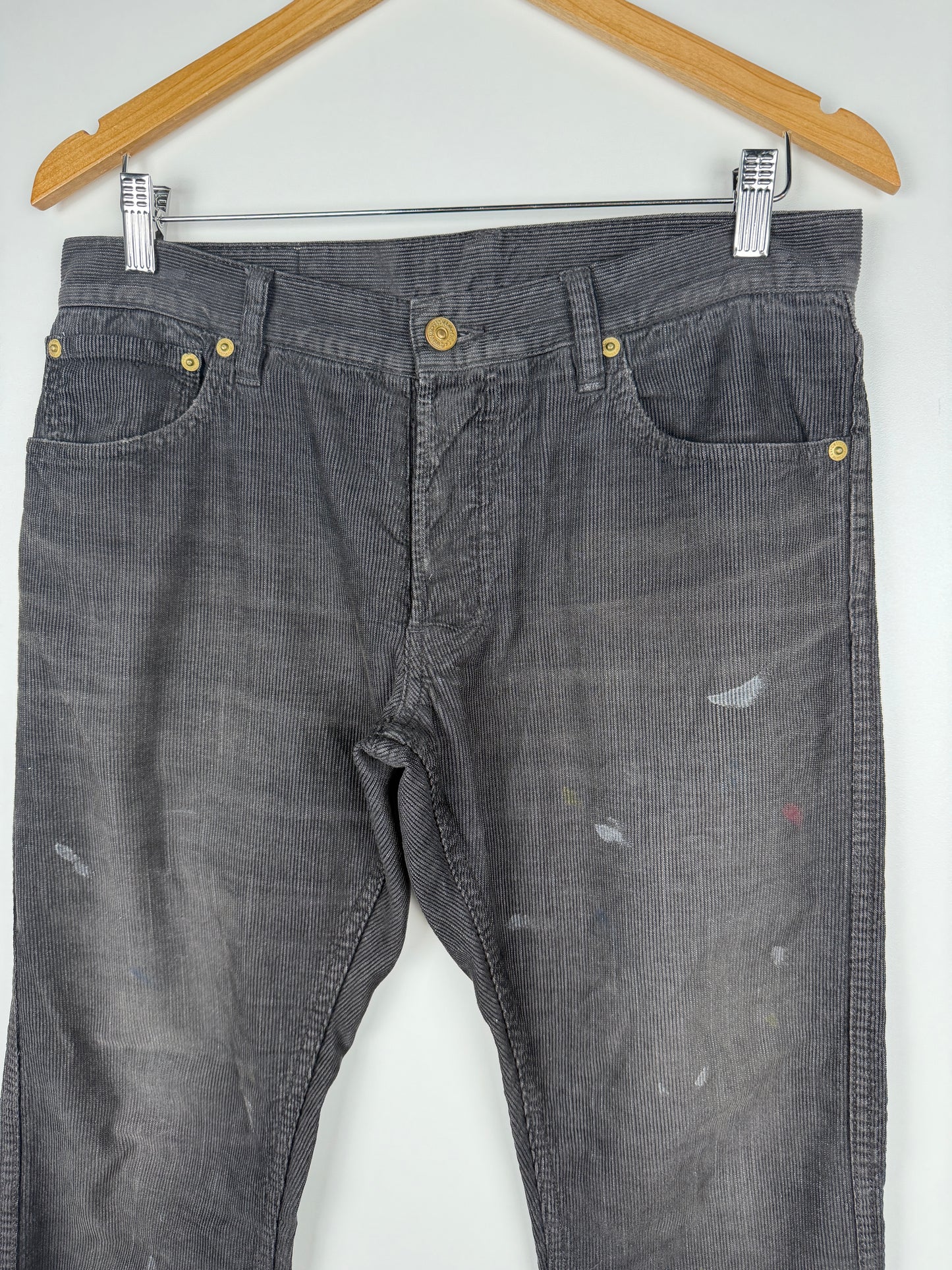 FW17 Fluxus 10 Slub (Indigo Dmgd Cords)