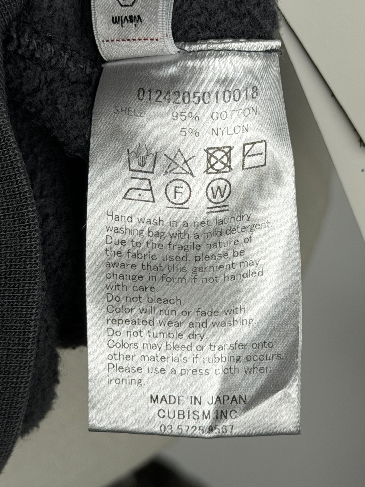 FW24 Jumbo SB Sweat L/S DMGD (U.D.)