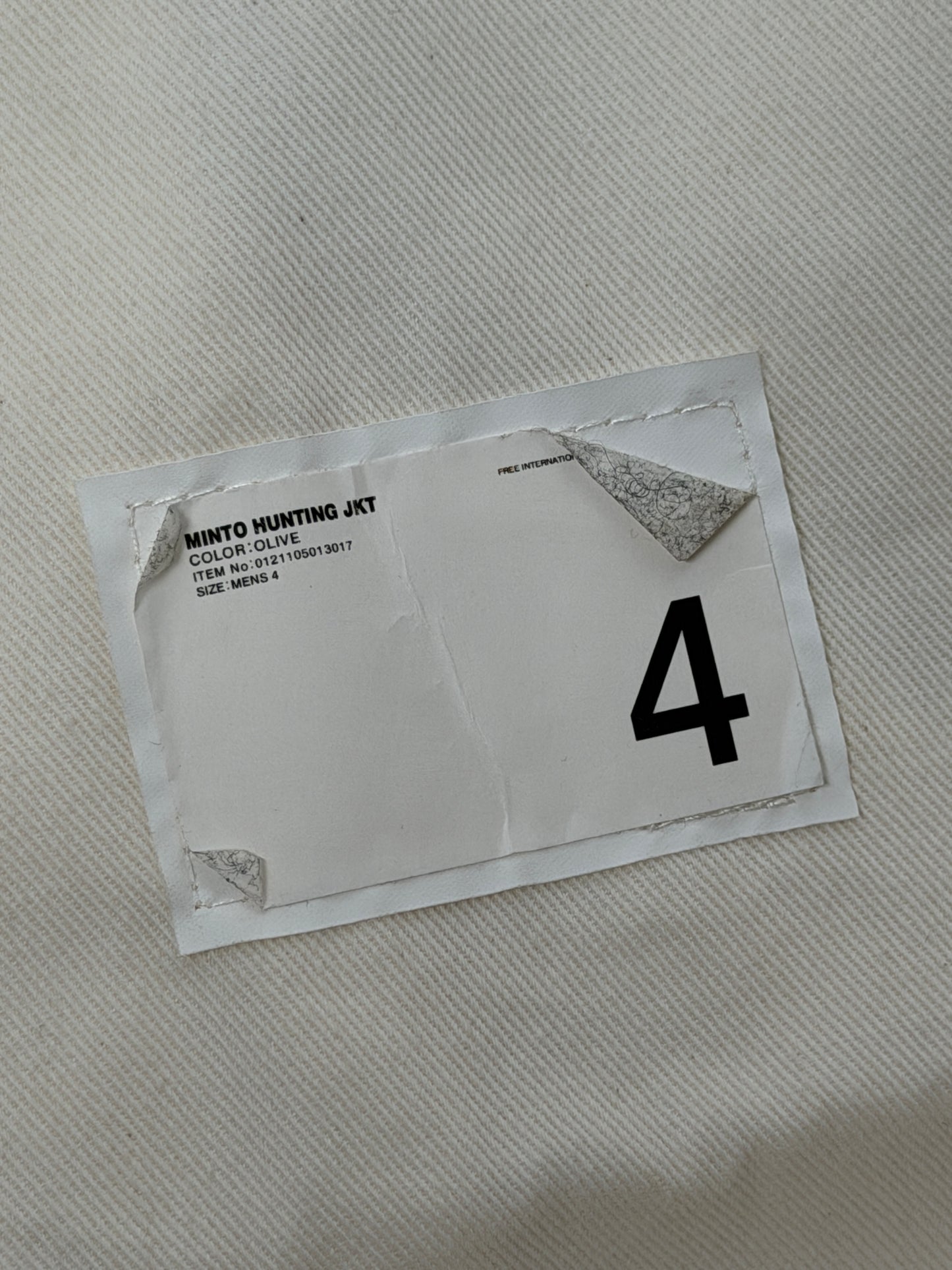 SS21 Minto Hunting JKT