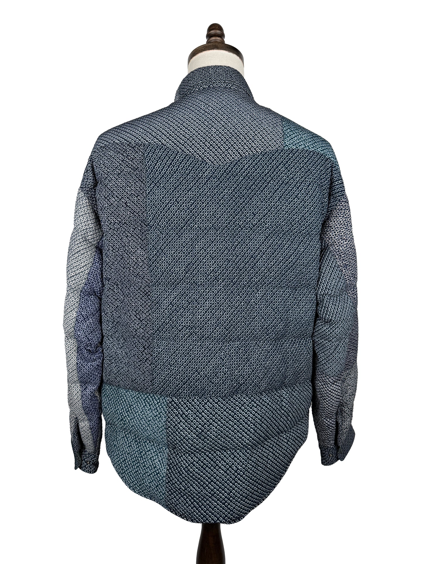 FW22 SPOT Kerchief Down JKT (Vt.Shibori)