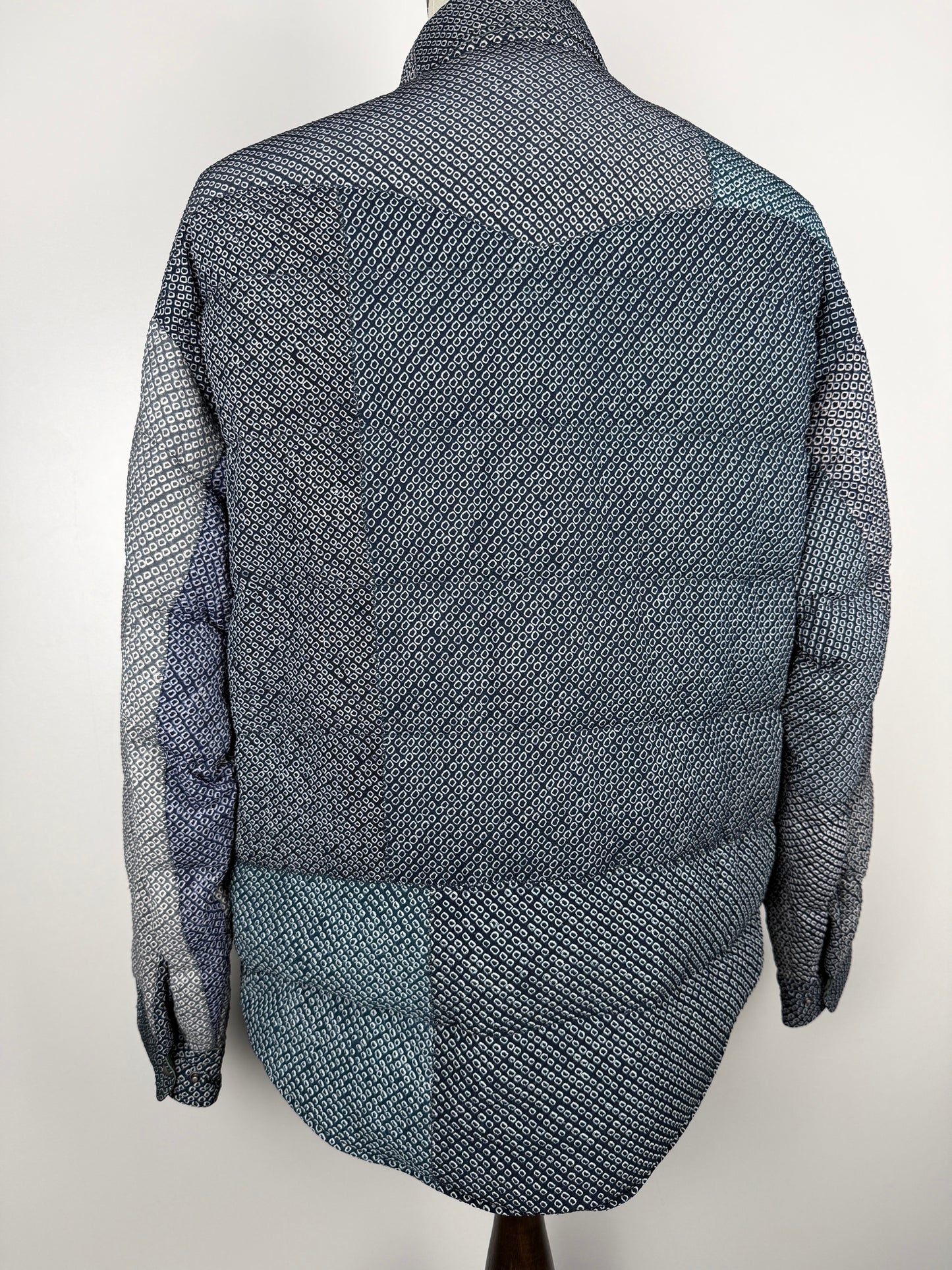 FW22 SPOT Kerchief Down JKT (Vt.Shibori)