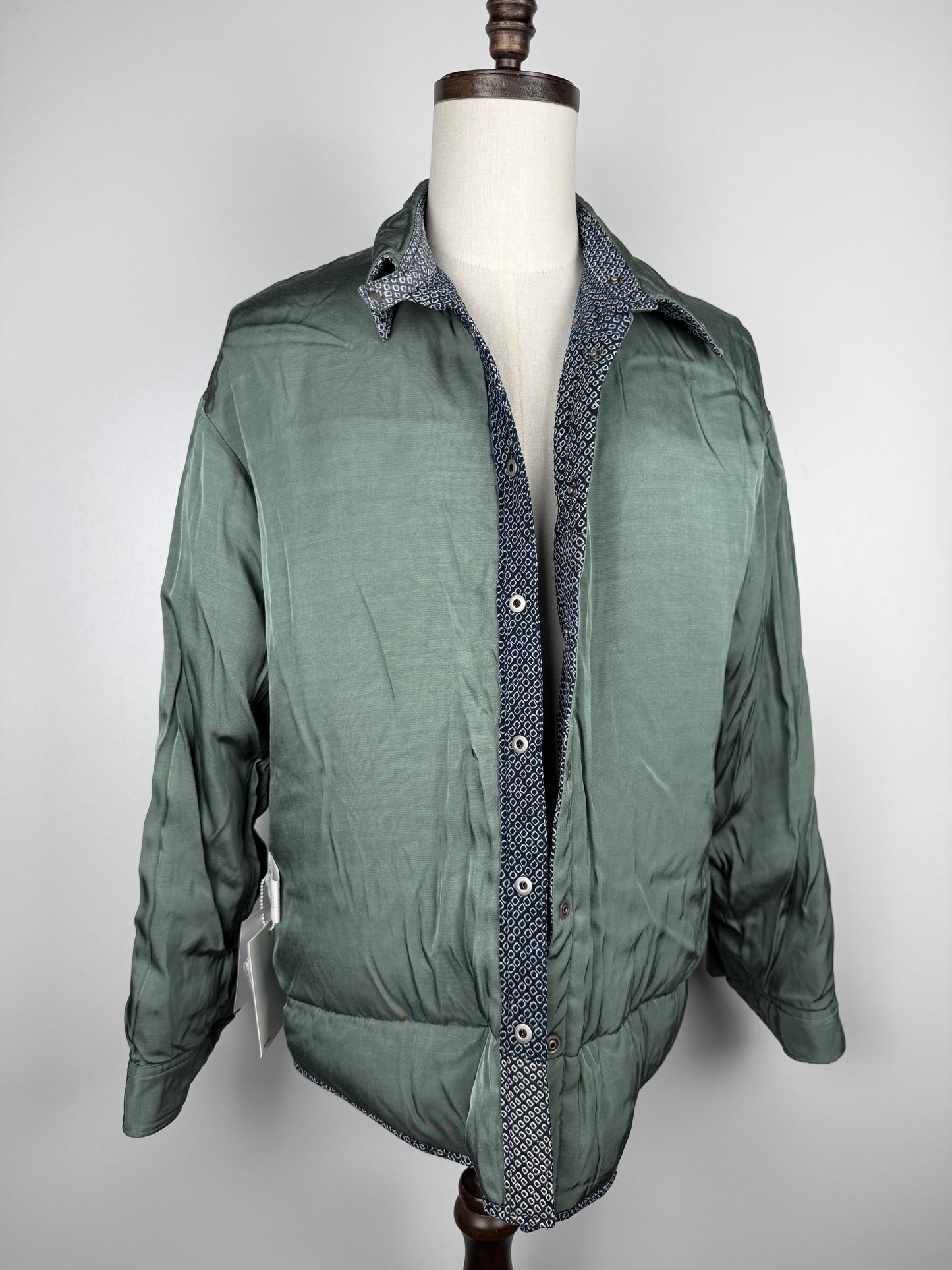 FW22 SPOT Kerchief Down JKT (Vt.Shibori)