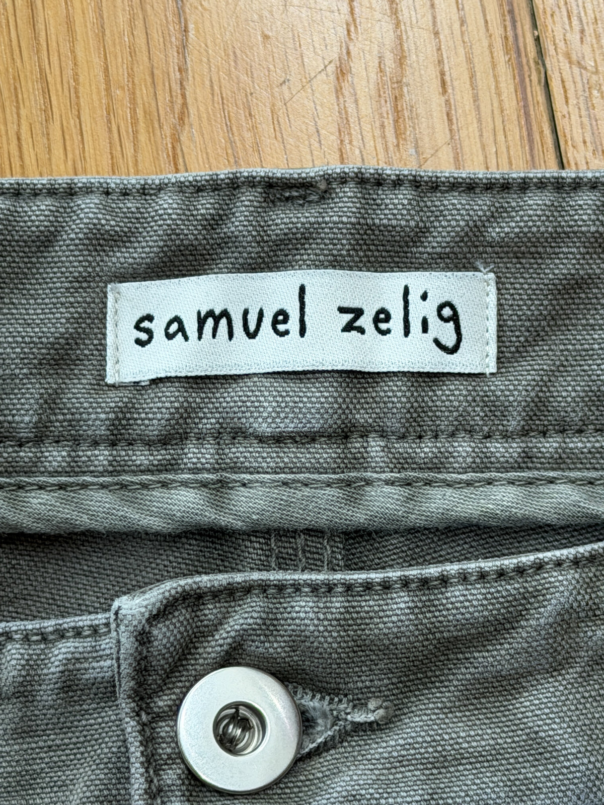 Oil-Washed Canvas Pant
