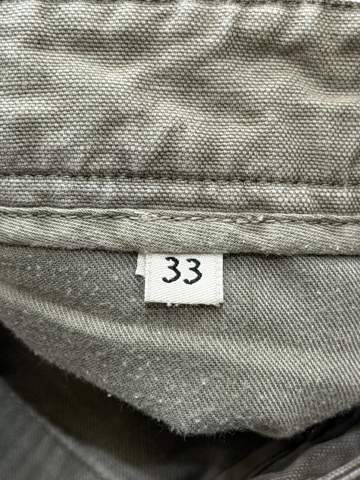 Oil-Washed Canvas Pant