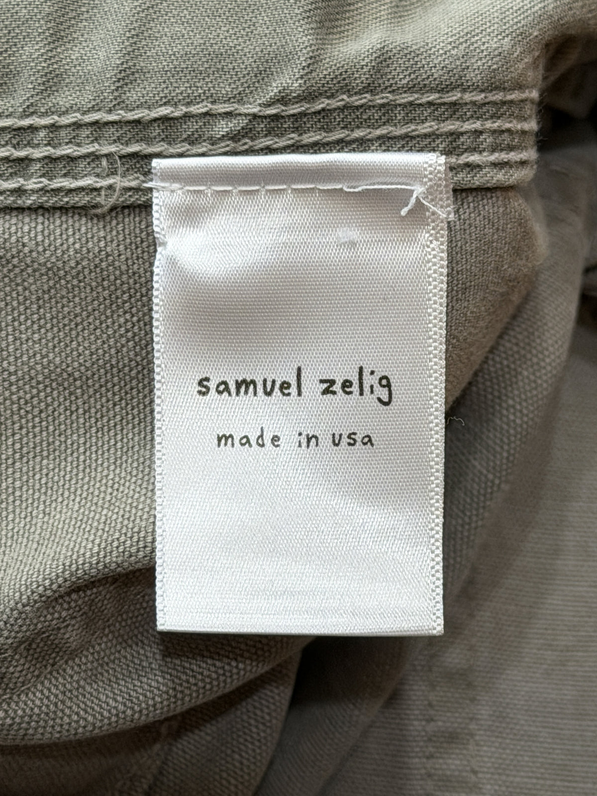 Oil-Washed Canvas Pant
